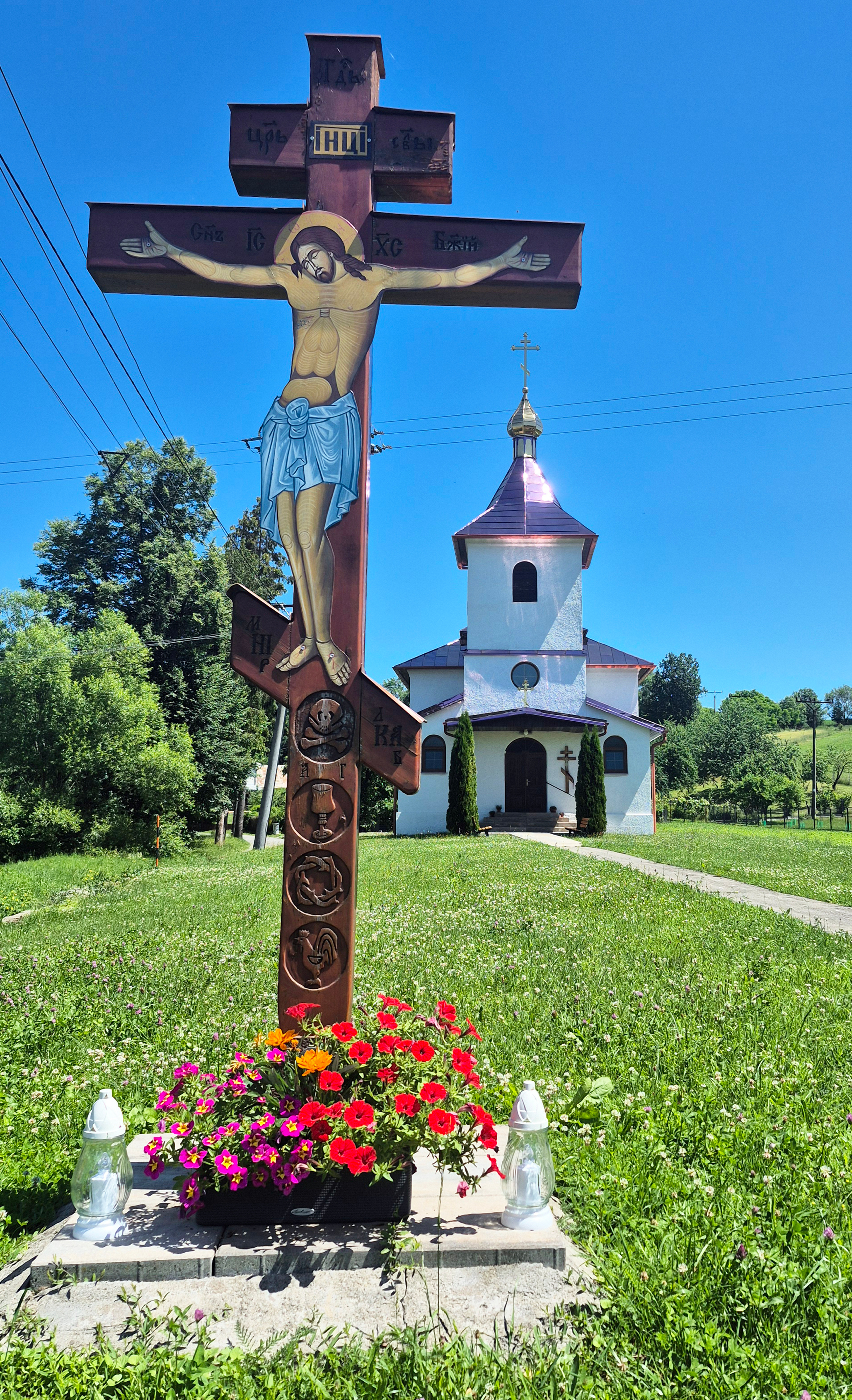The Orthodox church in Vyszny Orlik
