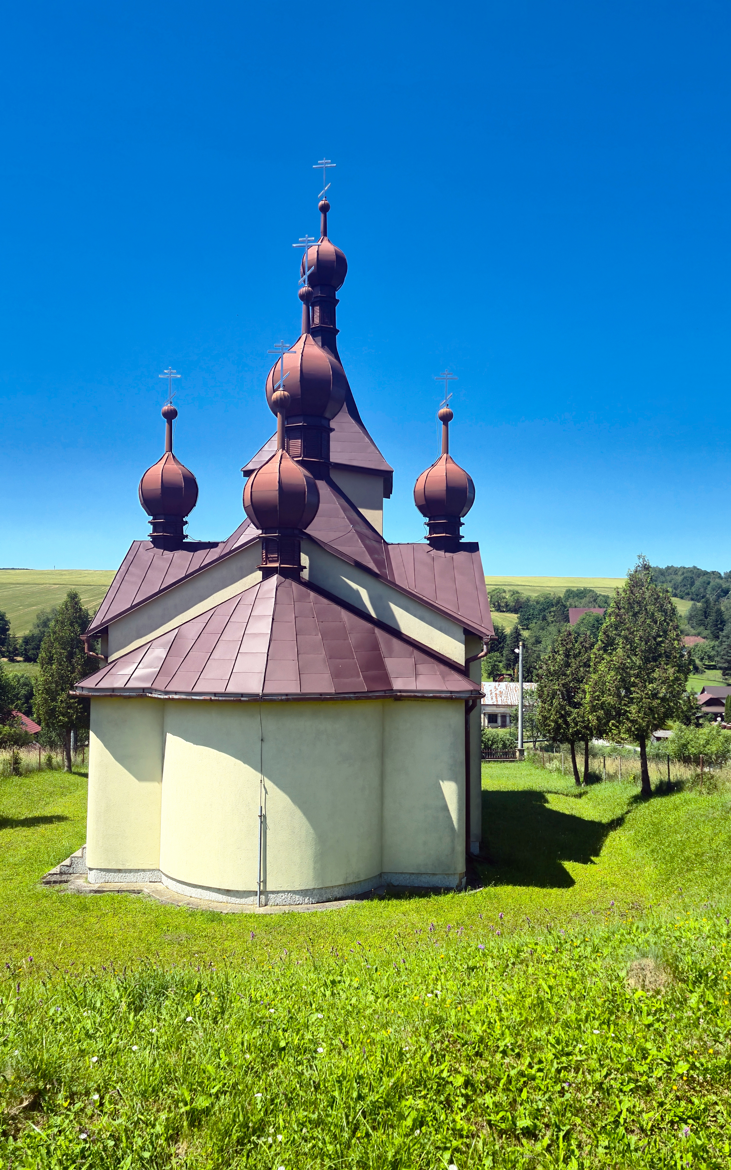 The Orthodox church in Nizny Miroszov