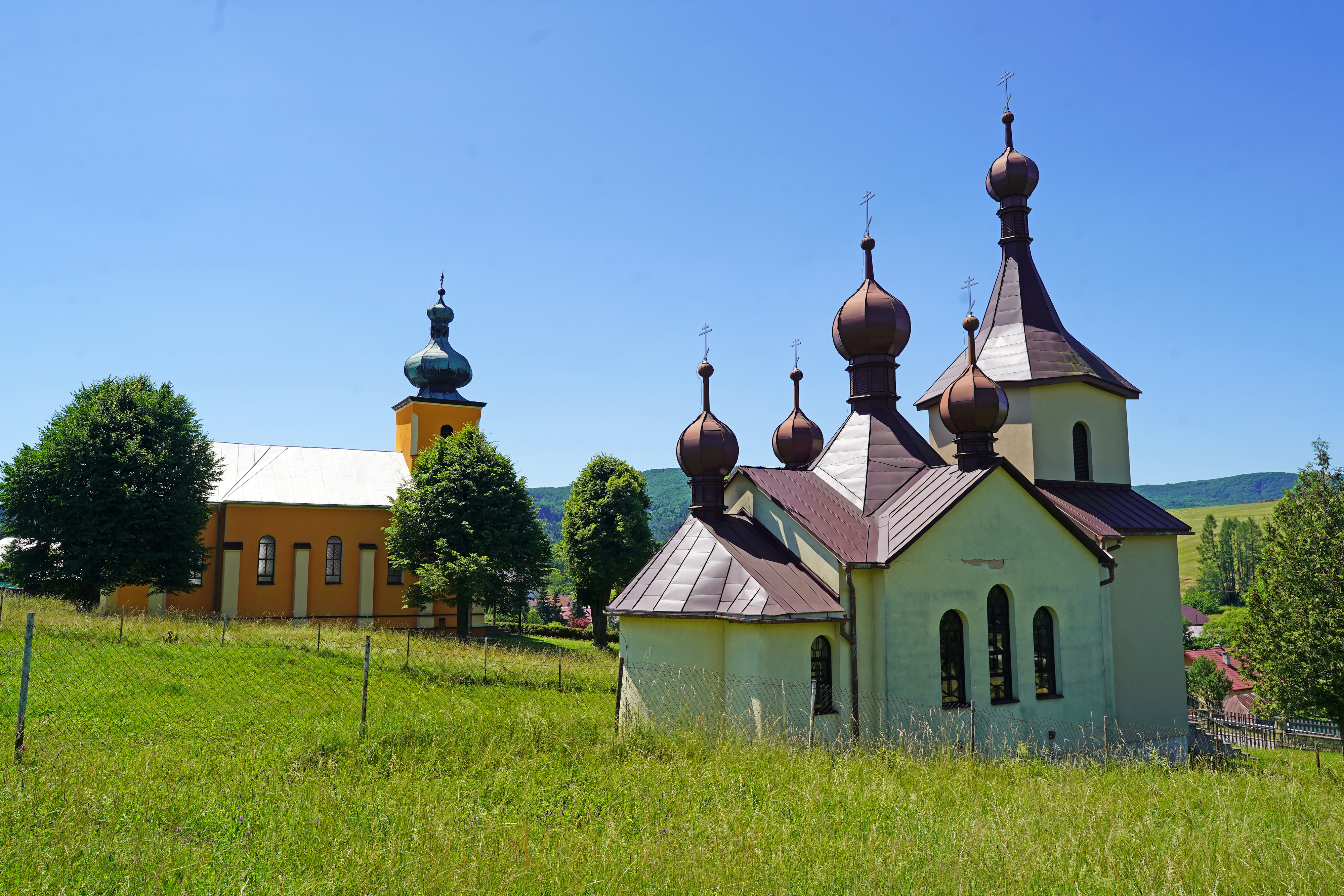 The Orthodox church in Nizny Miroszov
