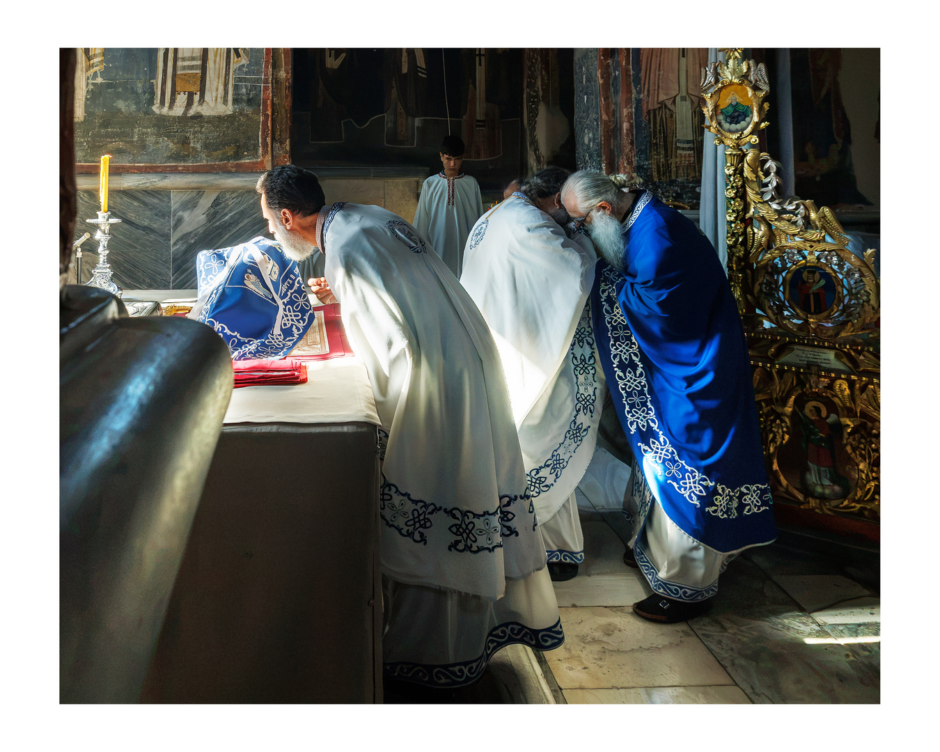 Детаљ са Свете Литургије/A detail from the Divine Liturgy