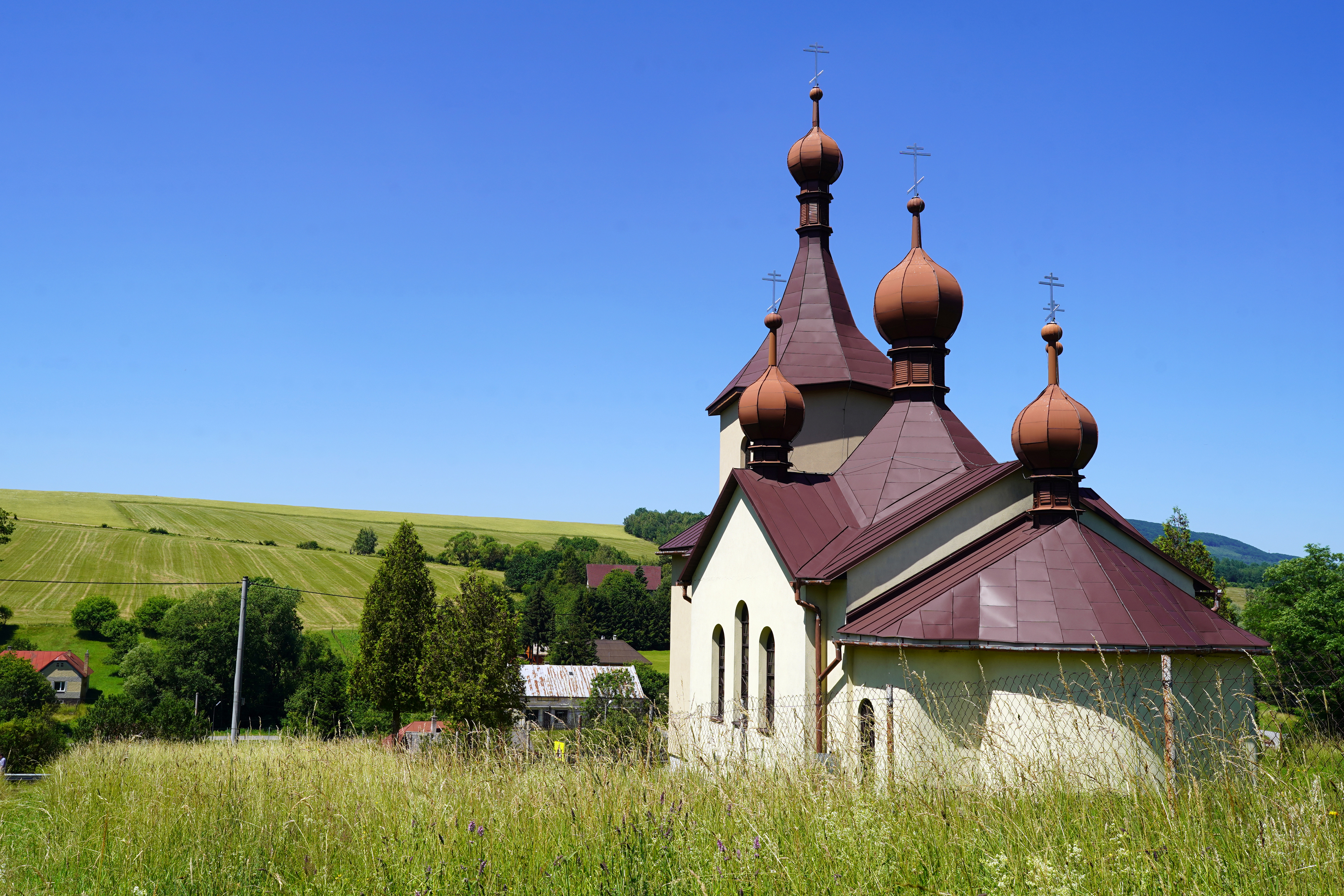 The Orthodox church in Nizny Miroszov
