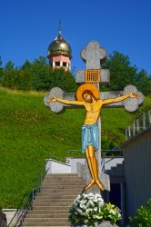 jarek1 
 The cross close to the Orthodox church in Bardejov