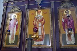 jarek11 
 Icons in Sts. Cyril and Methody Orthodox Cathedral in Prague