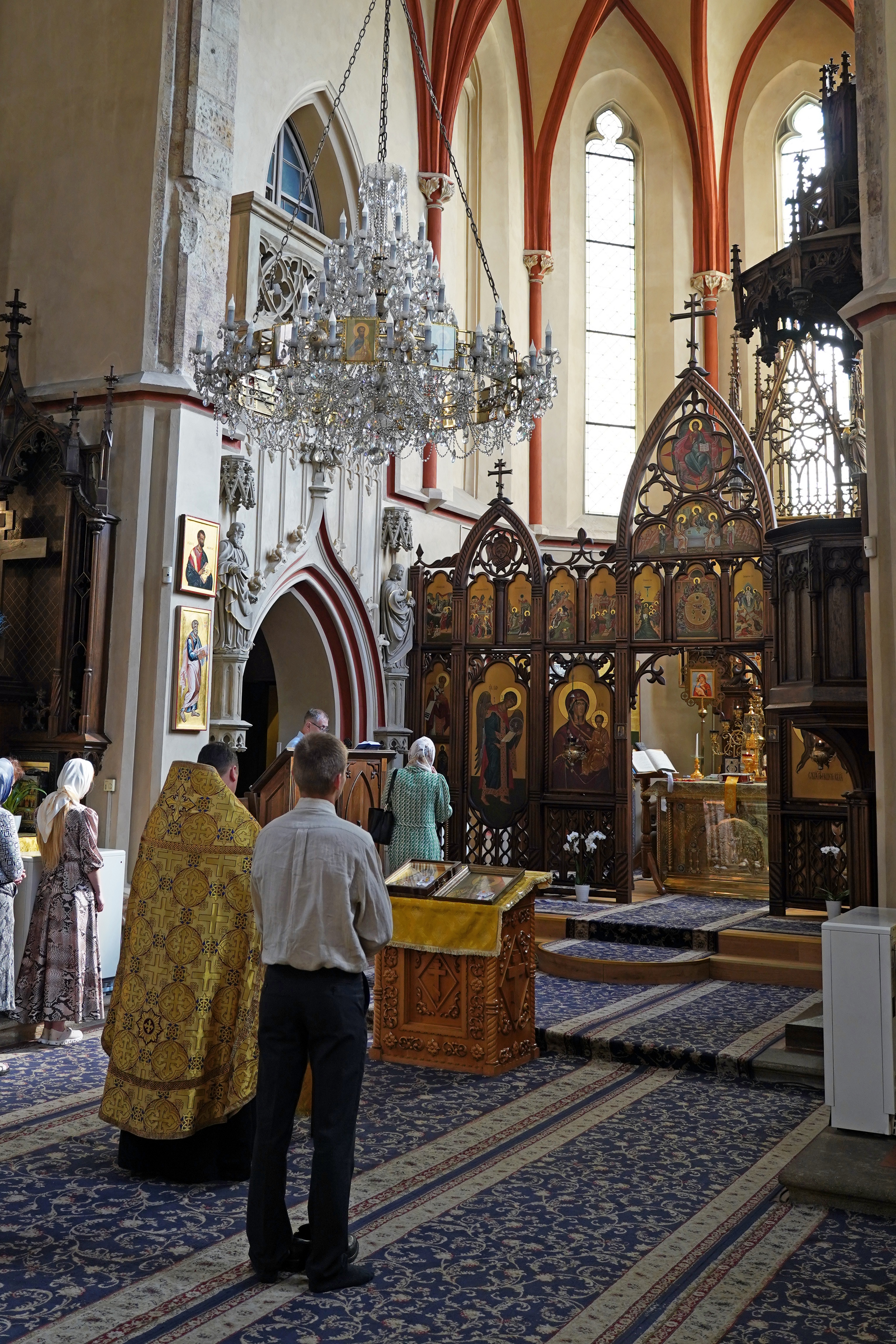 The Annunciation Orthodox chruch in Prague