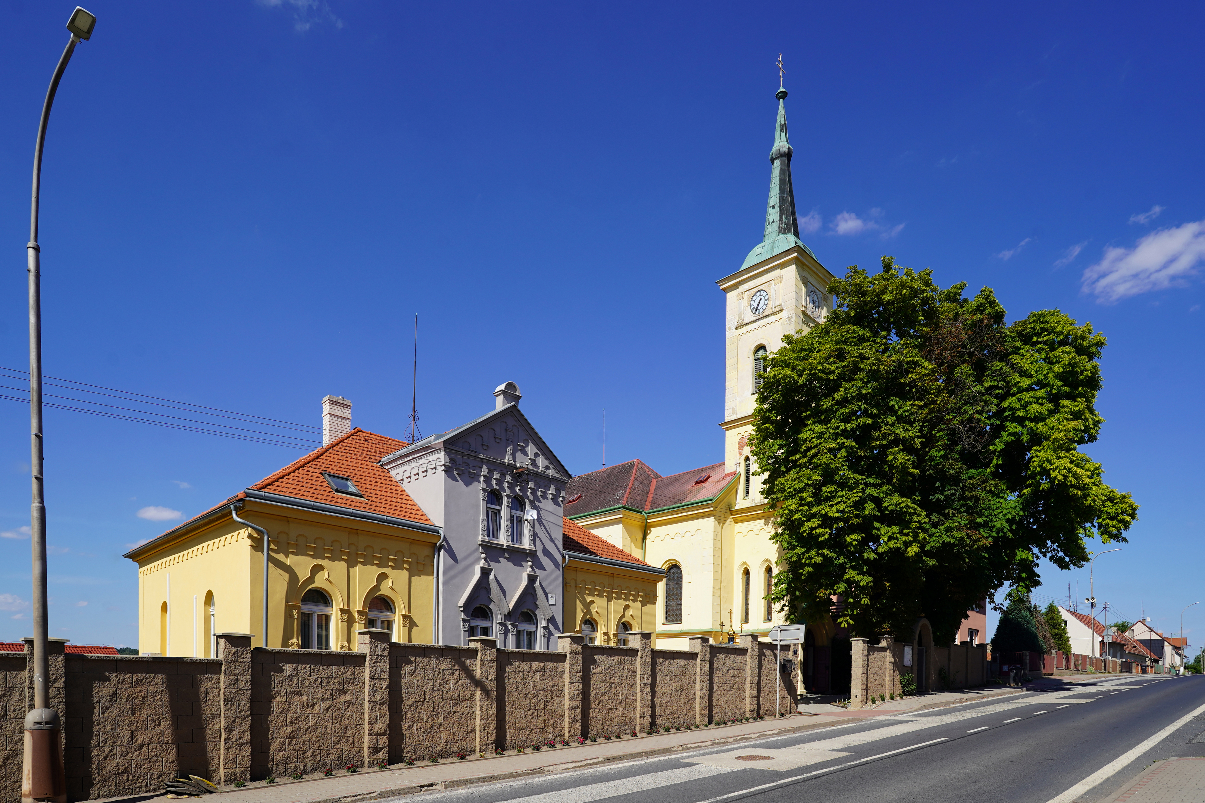 The Orthodox monastery in Kolešov