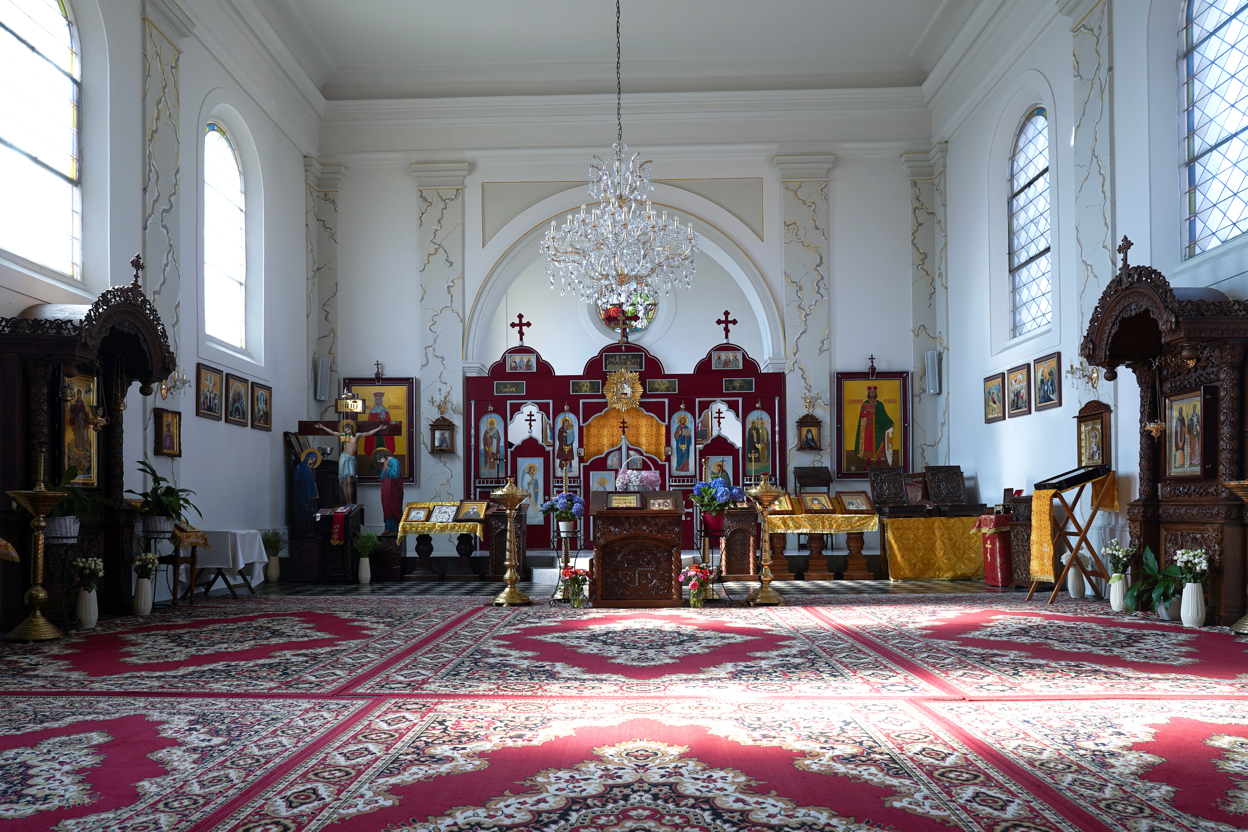 The Orthodox monastery in Kolešov