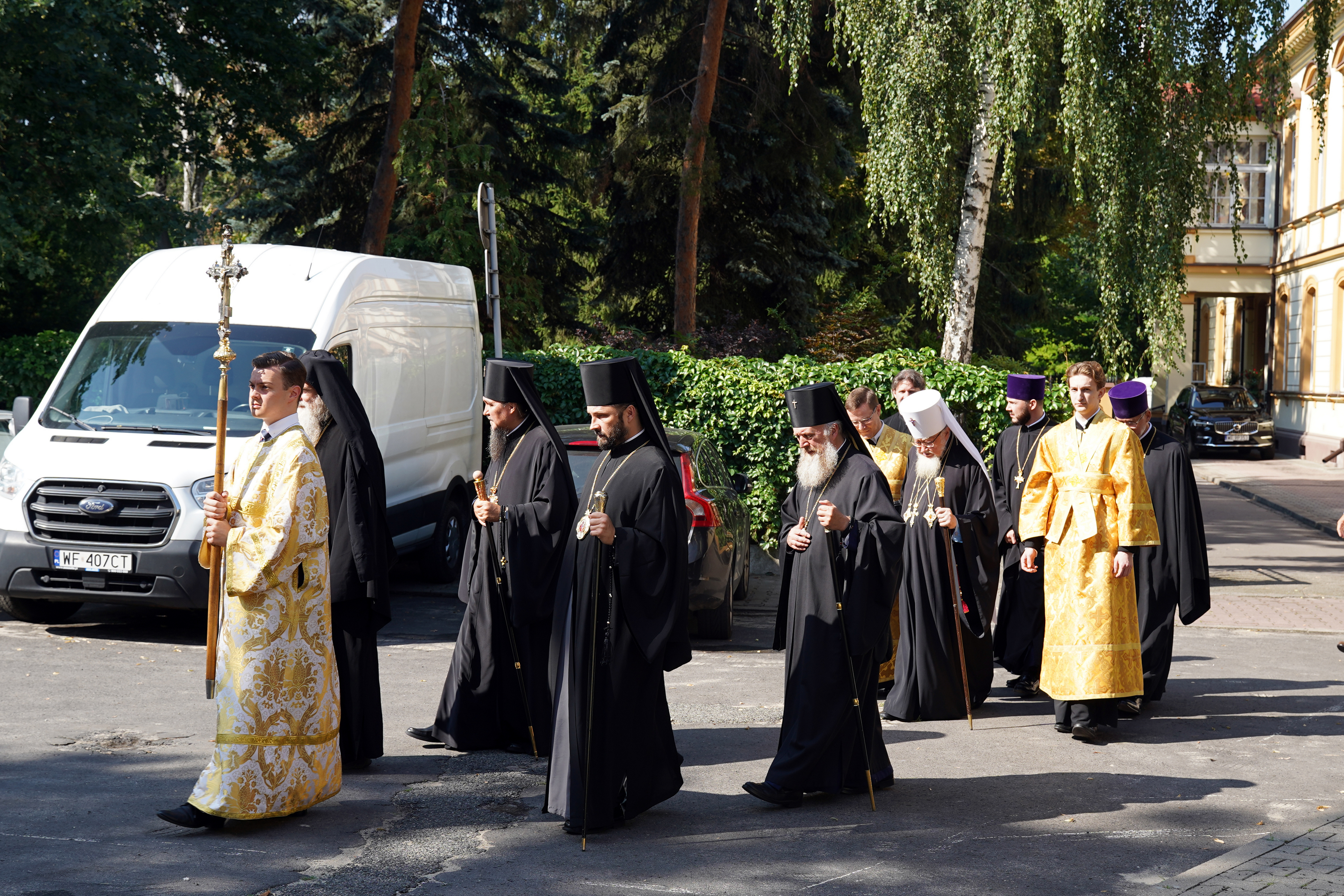 Before the Divine Liturgy of St. Marie Magdalene feast in Warsaw