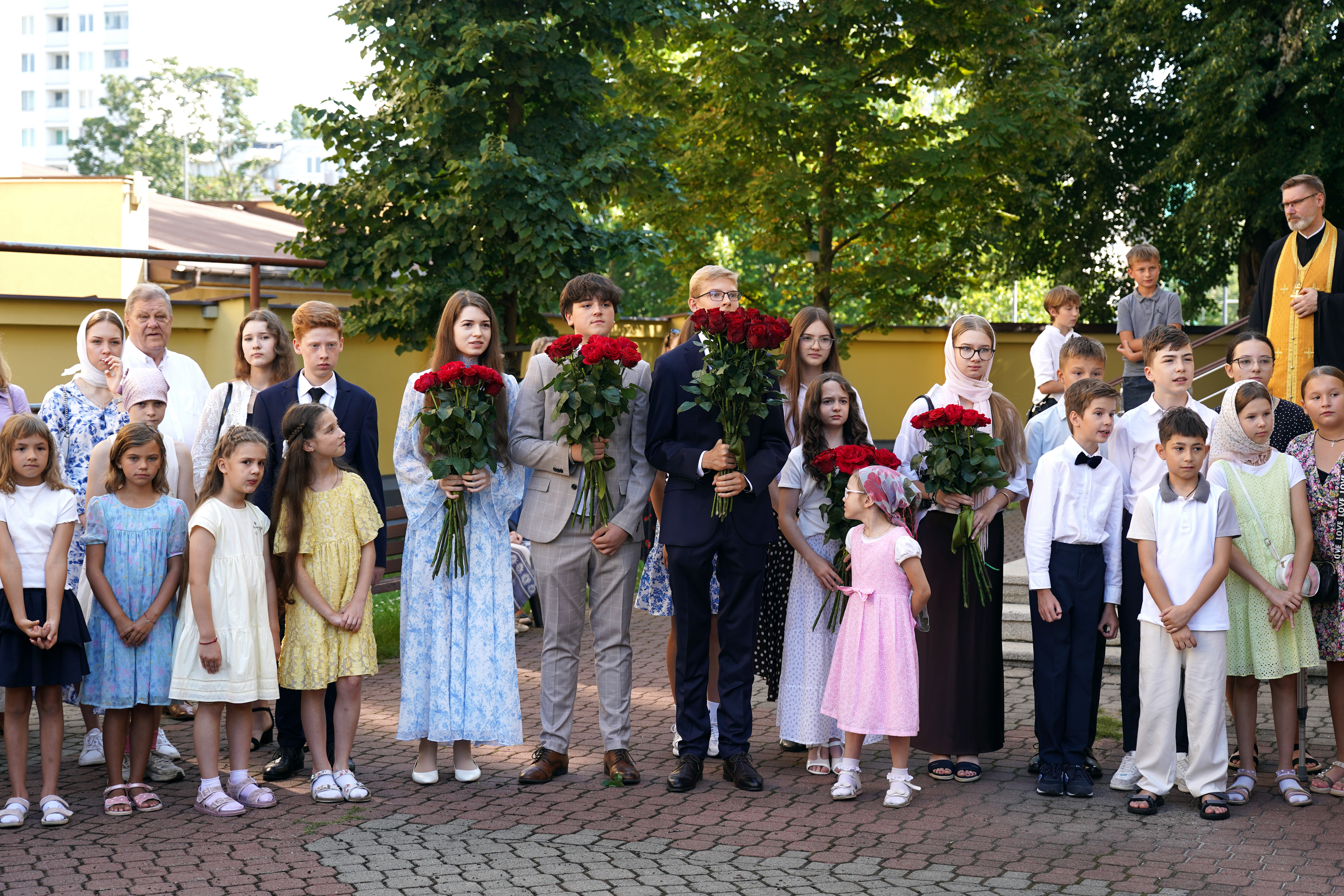 Before the Divine Liturgy of St. Marie Magdalene feast in Warsaw