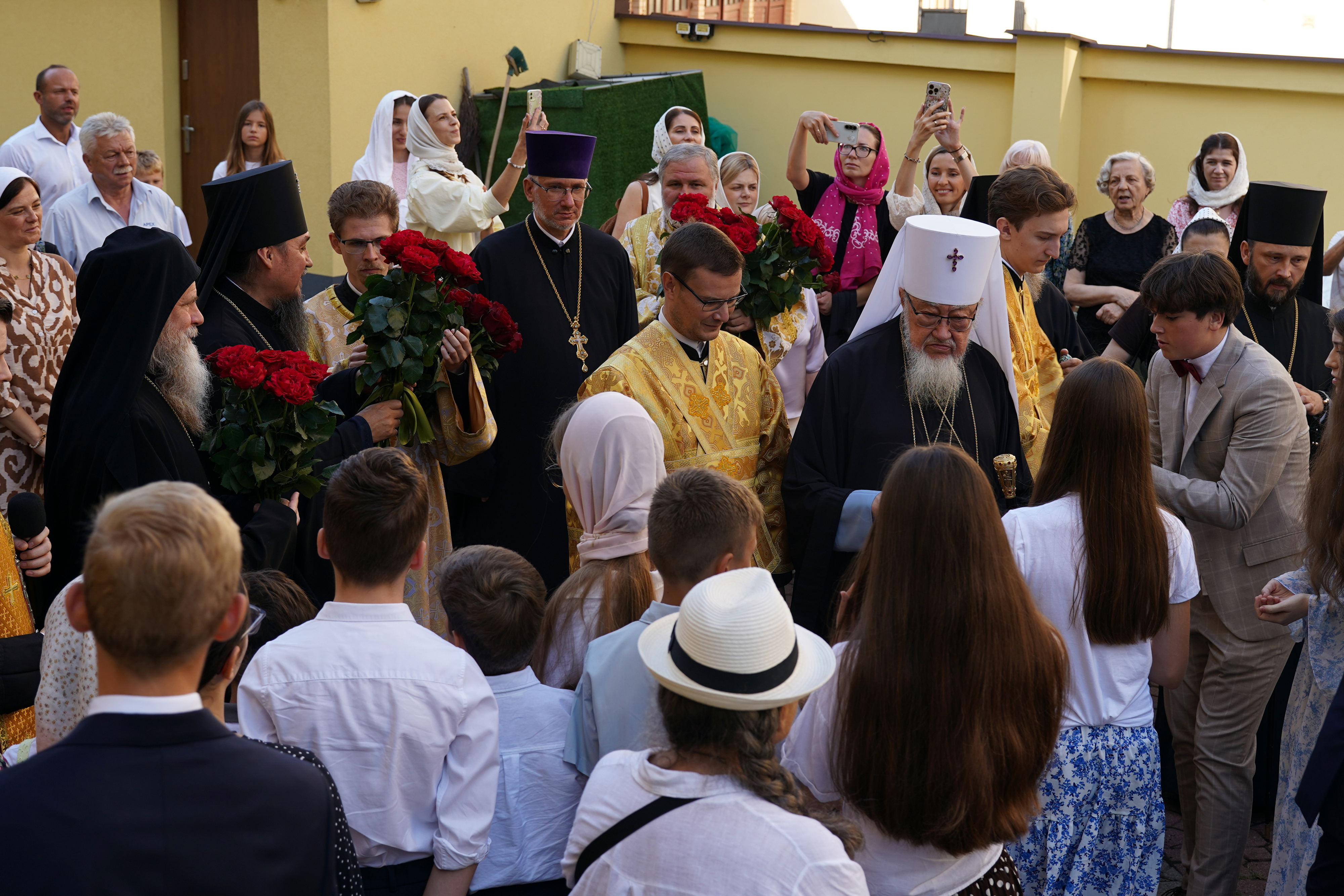 Before the Divine Liturgy of St. Marie Magdalene feast in Warsaw