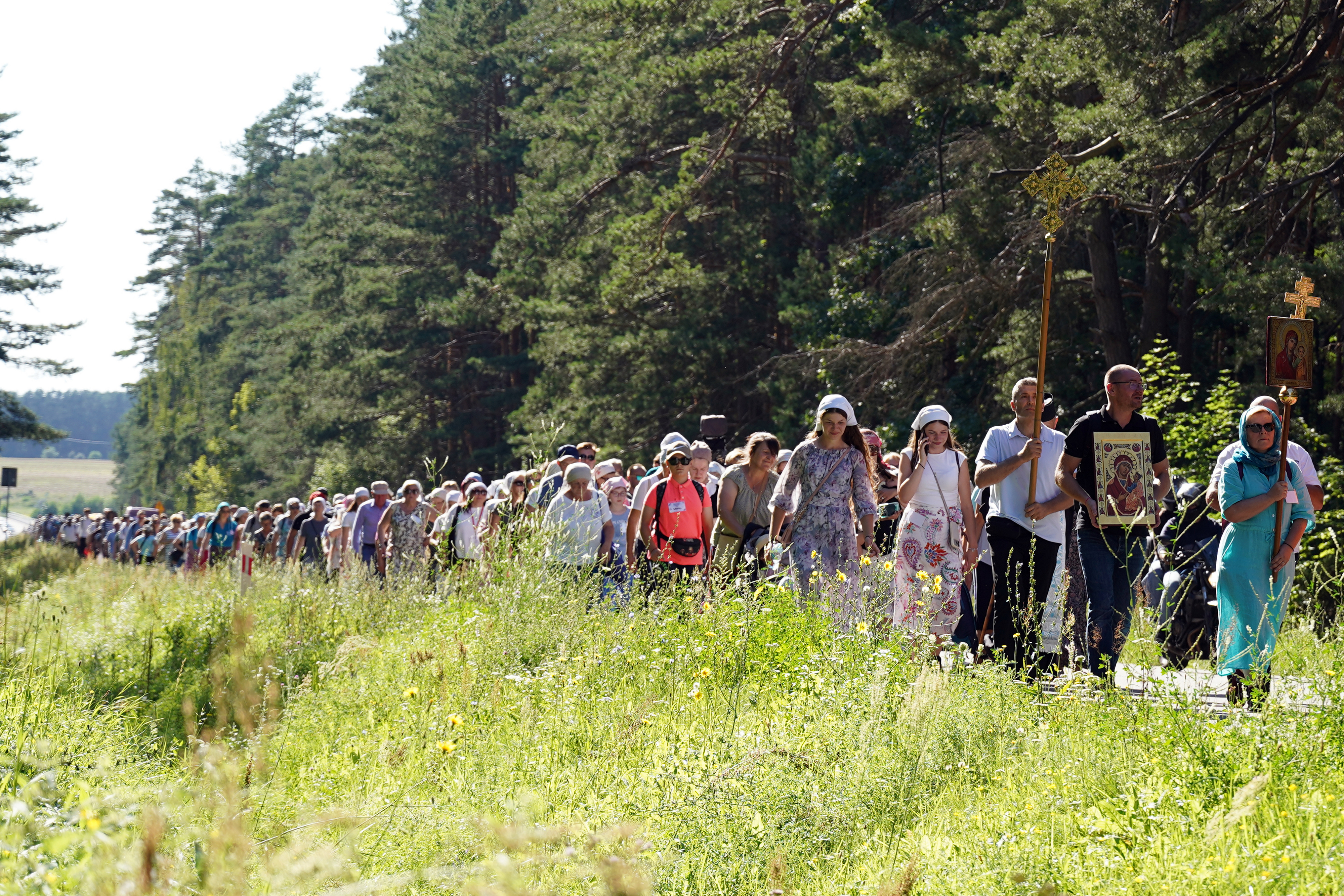 The pilgrimage from Białystok to Suprasl Monastery