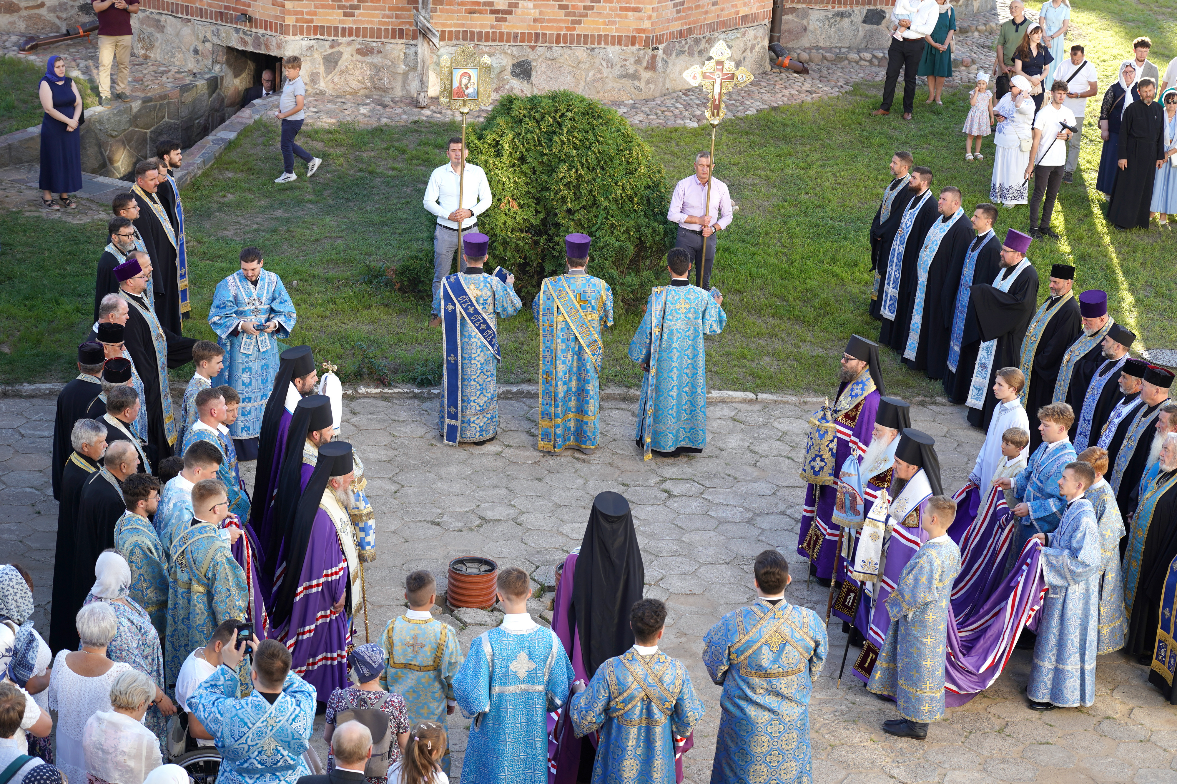 The All-Night Vigil of the feast of Supraska Icon of the Mother of God in Supraśl Monastery