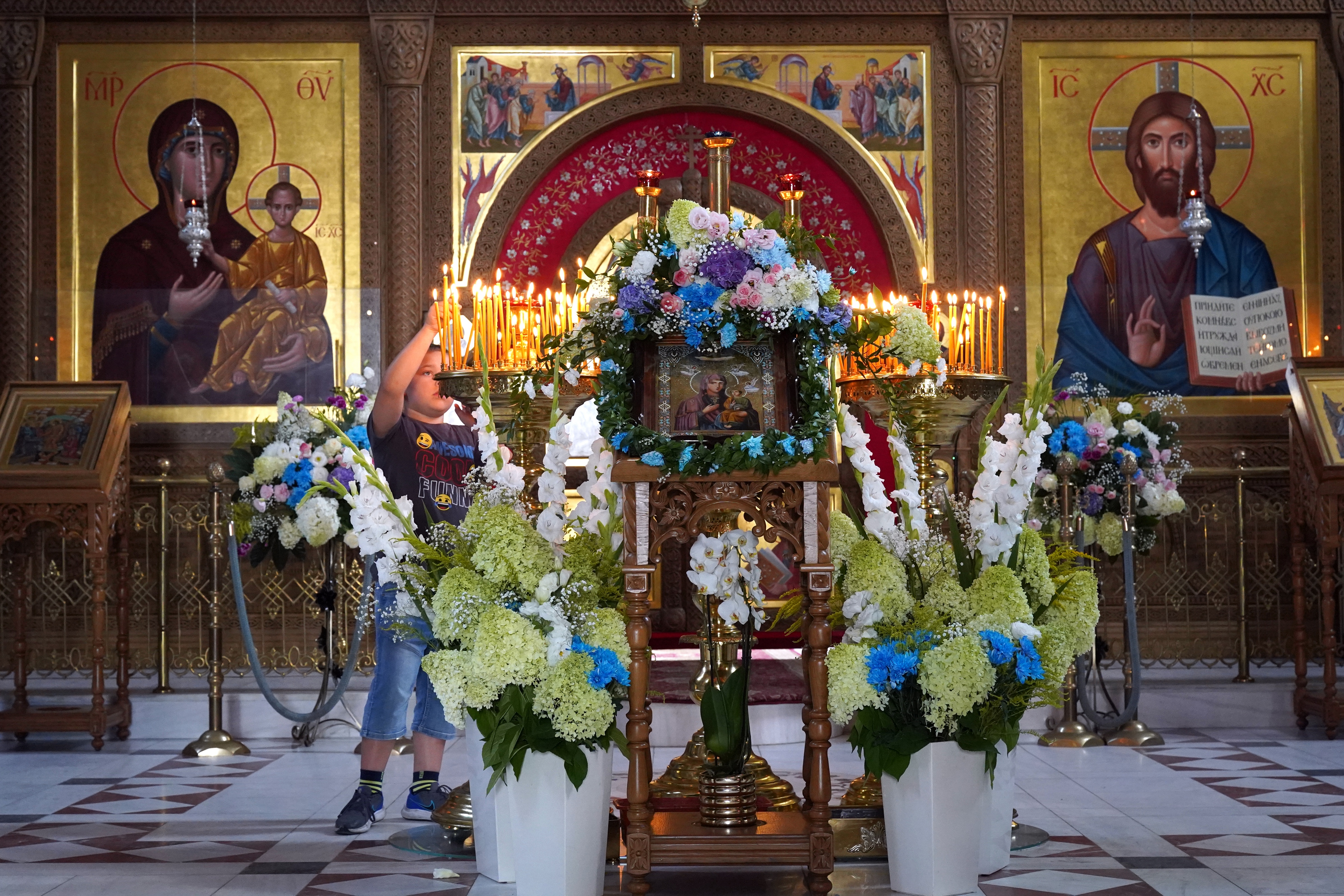 The Divine Liturgy of the feast of Supraska Icon of the Mother of God in Supraśl Monastery