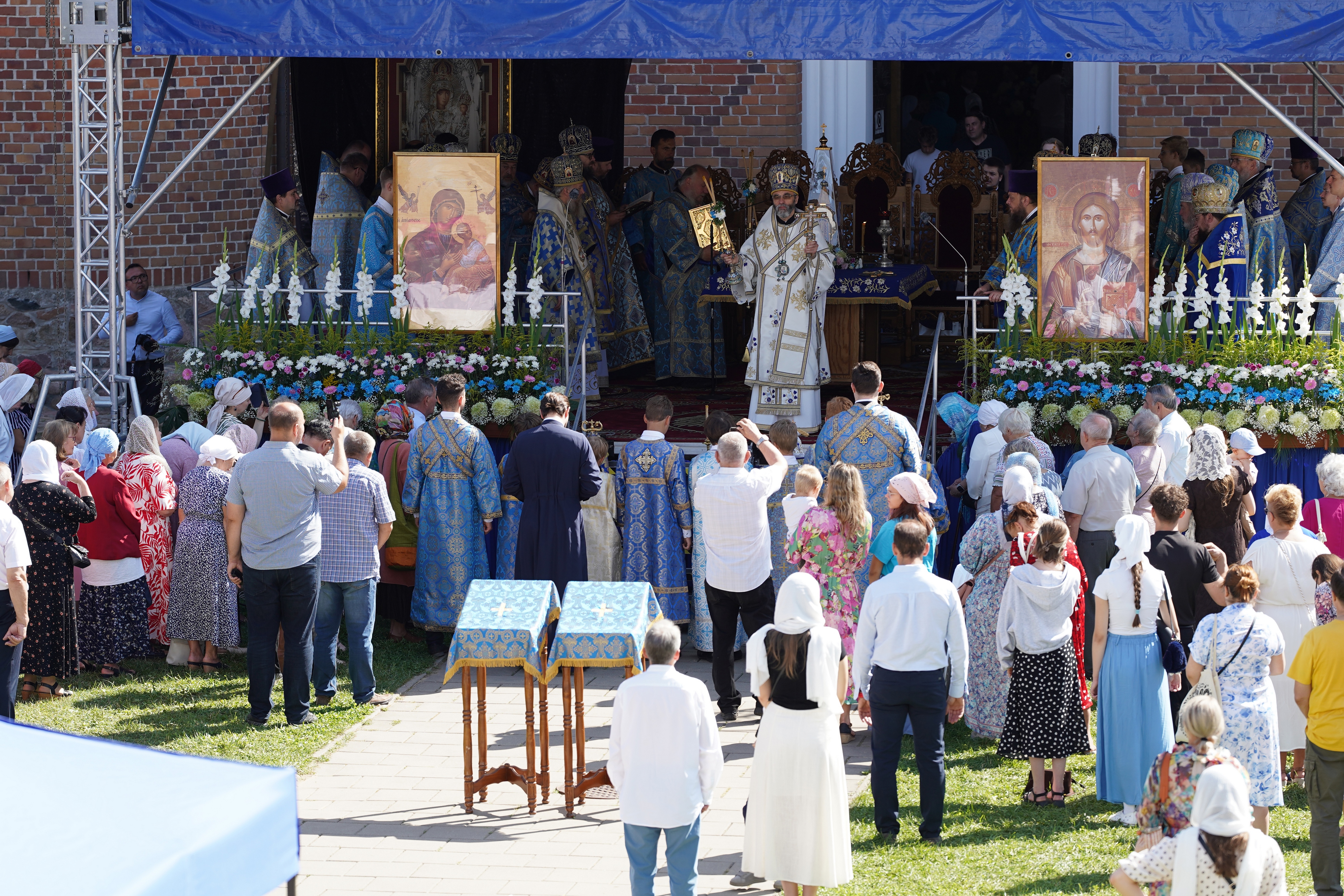 The Divine Liturgy of the feast of Supraska Icon of the Mother of God in Supraśl Monastery