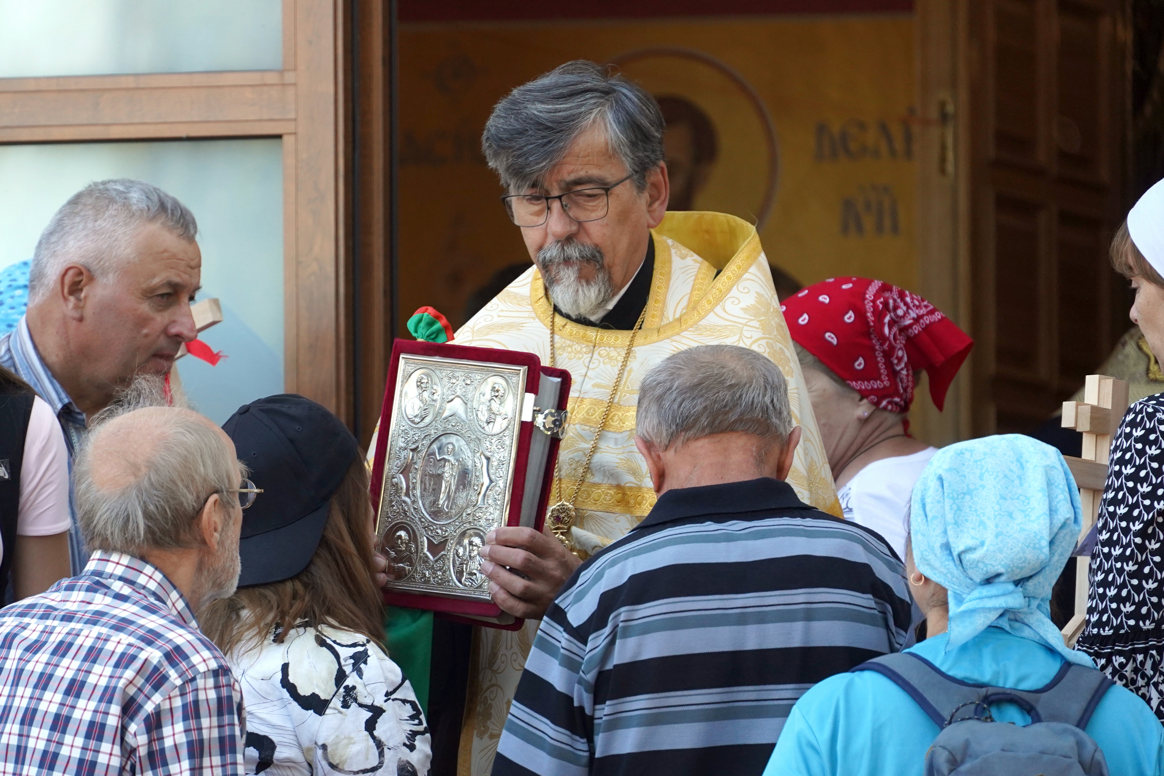 Departure of the pilgrimage from Białystok to Grabarka Convent 