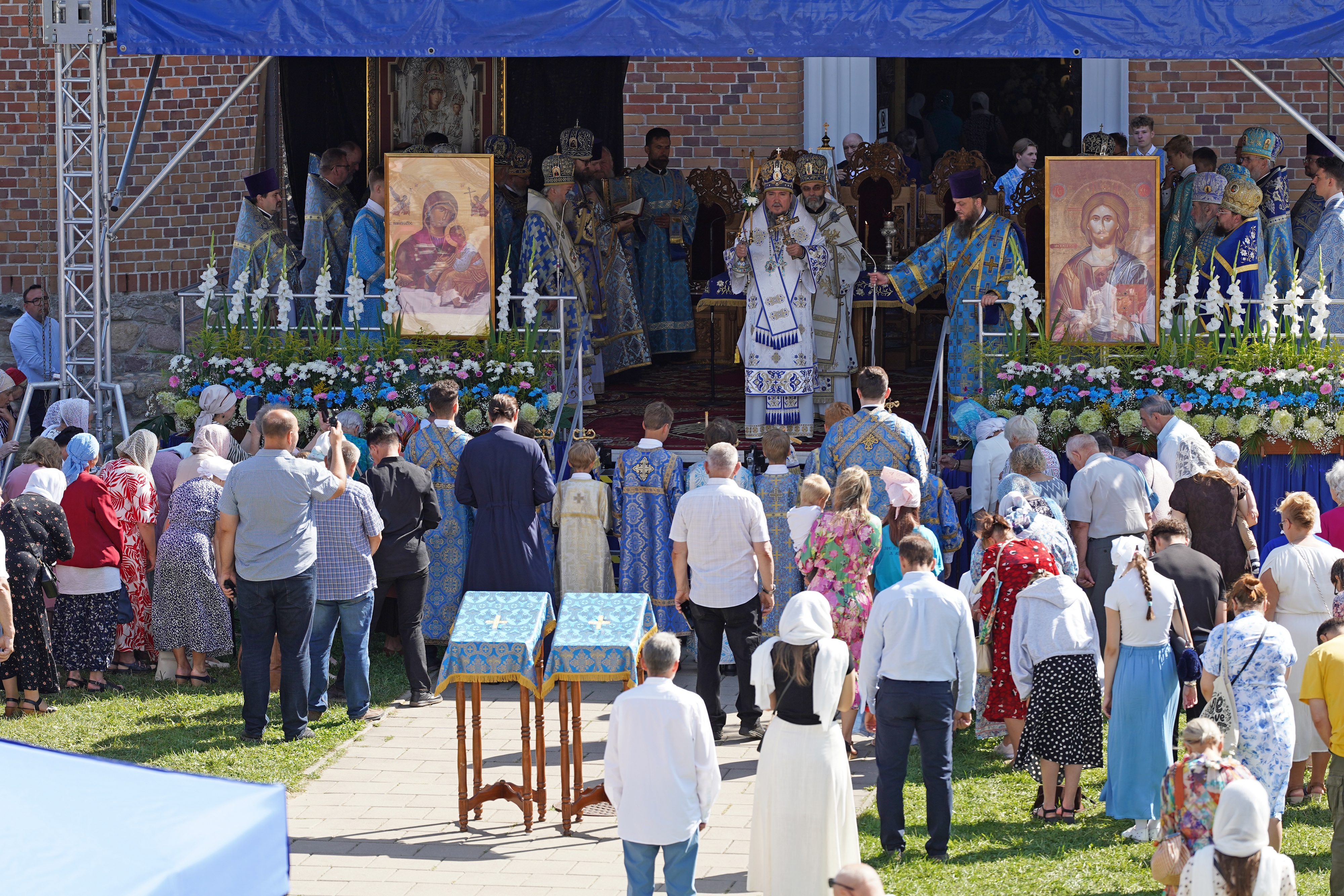 The Divine Liturgy of the feast of Supraska Icon of the Mother of God in Supraśl Monastery
