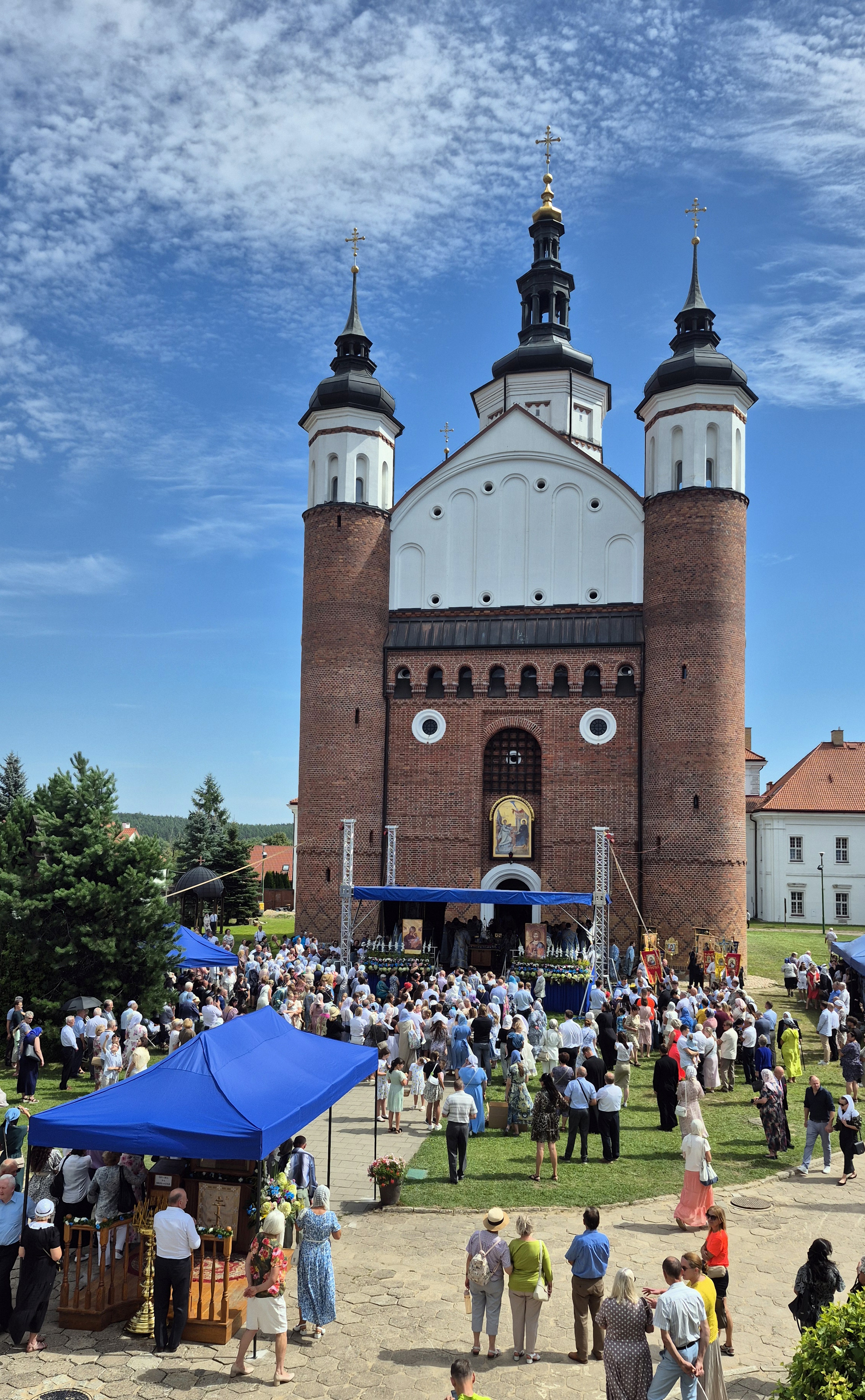 The Divine Liturgy of the feast of Supraska Icon of the Mother of God in Supraśl Monastery