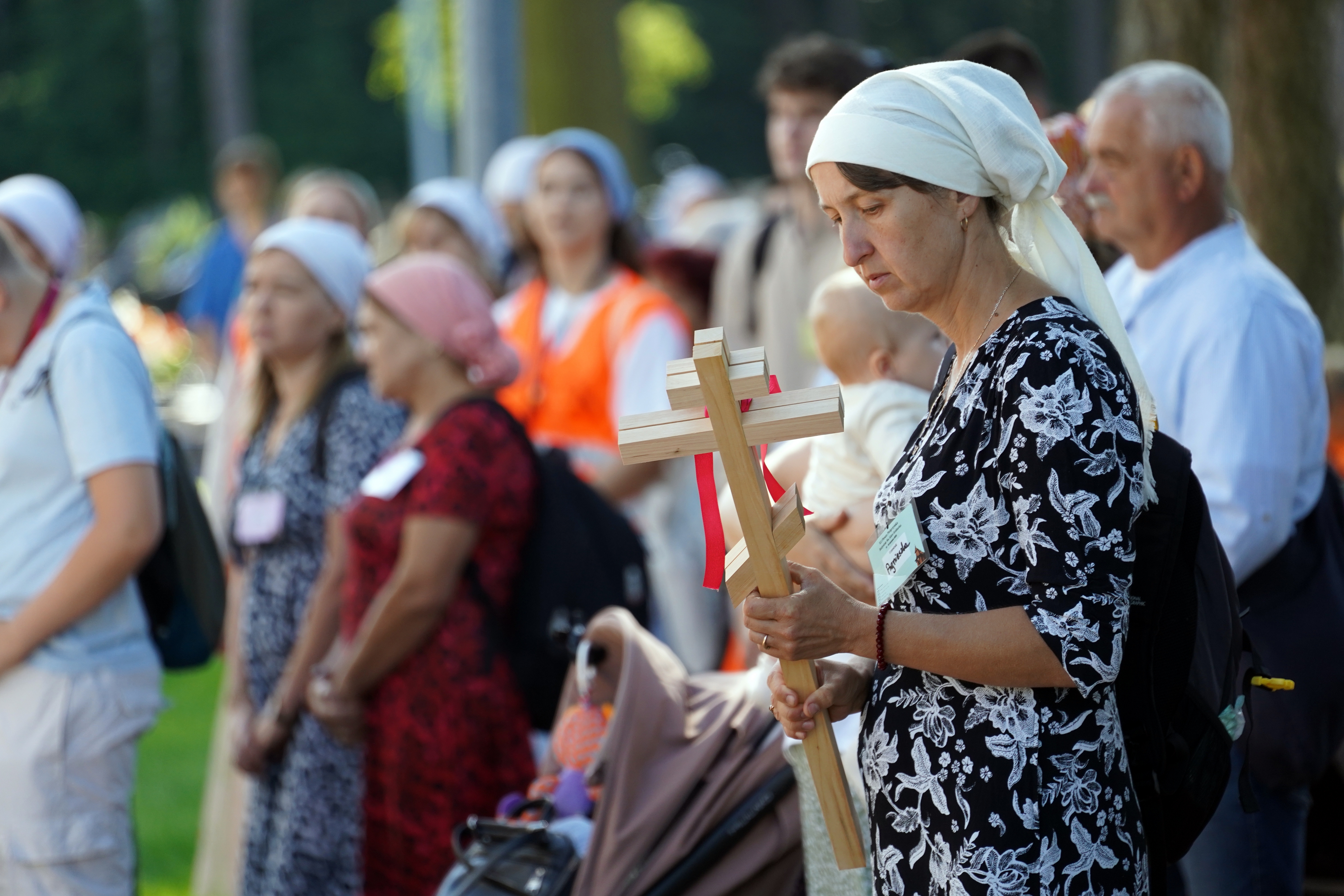Departure of the pilgrimage from Białystok to Grabarka Convent 