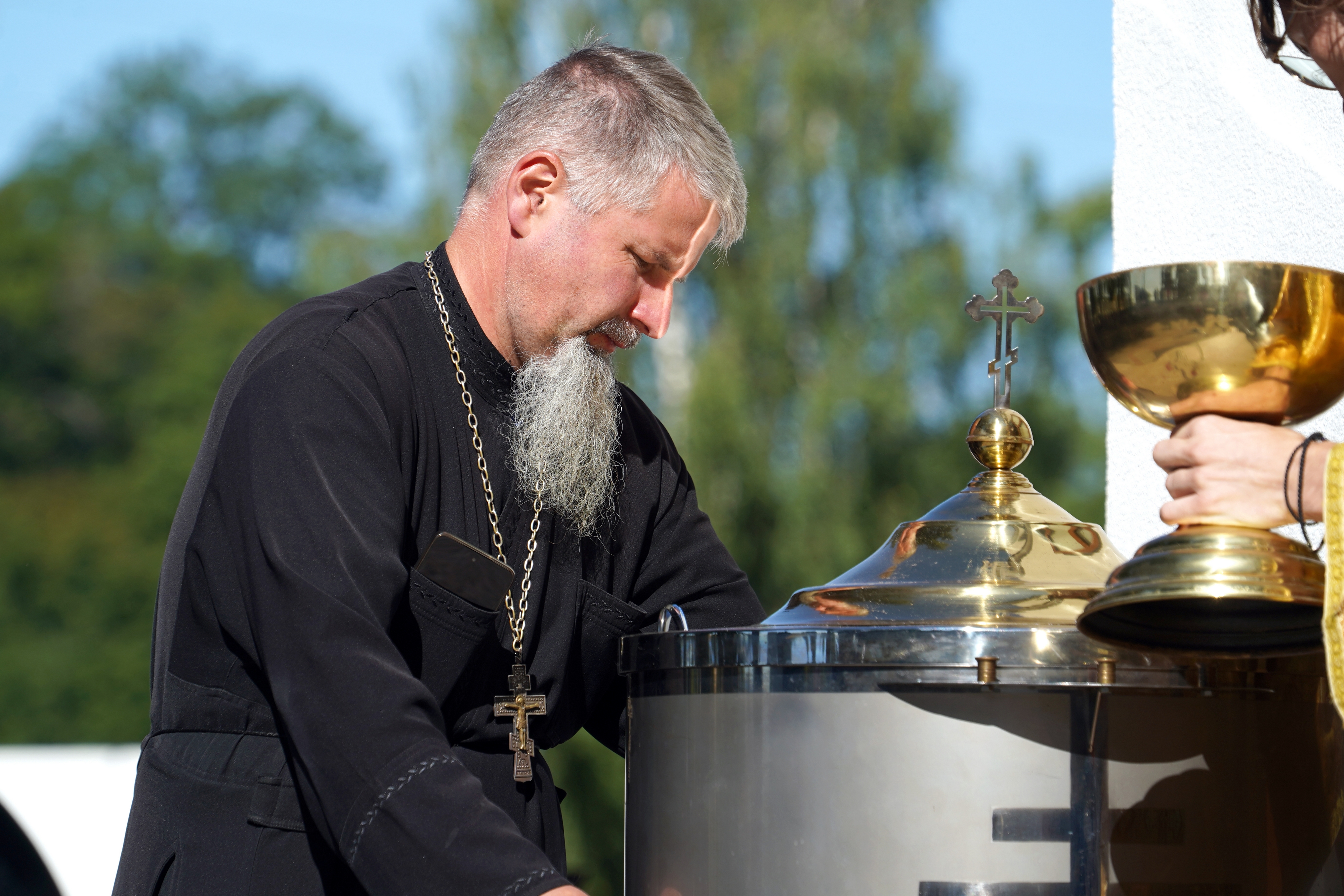 Departure of the pilgrimage from Białystok to Grabarka Convent 