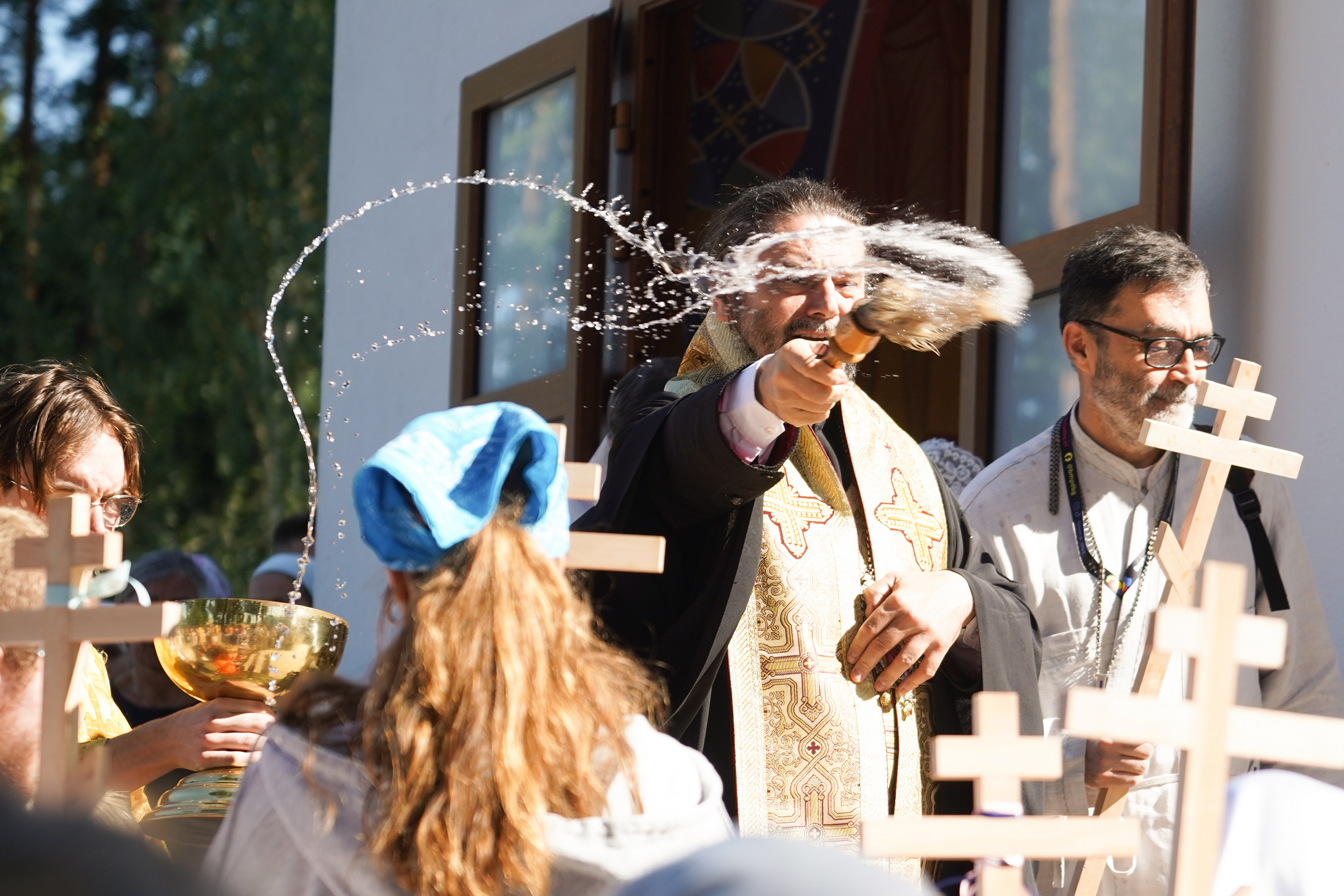 Departure of the pilgrimage from Białystok to Grabarka Convent 