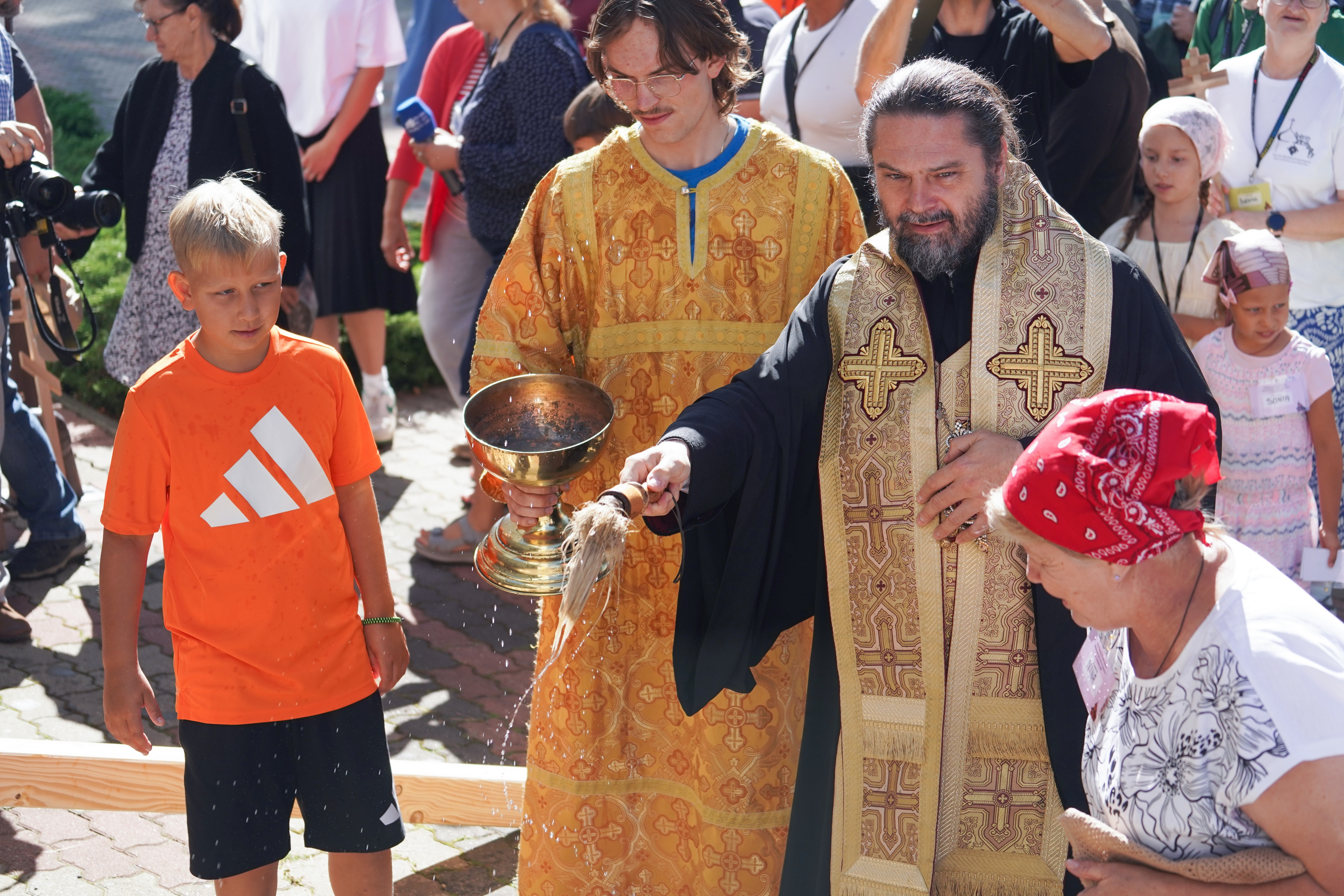 Departure of the pilgrimage from Białystok to Grabarka Convent 