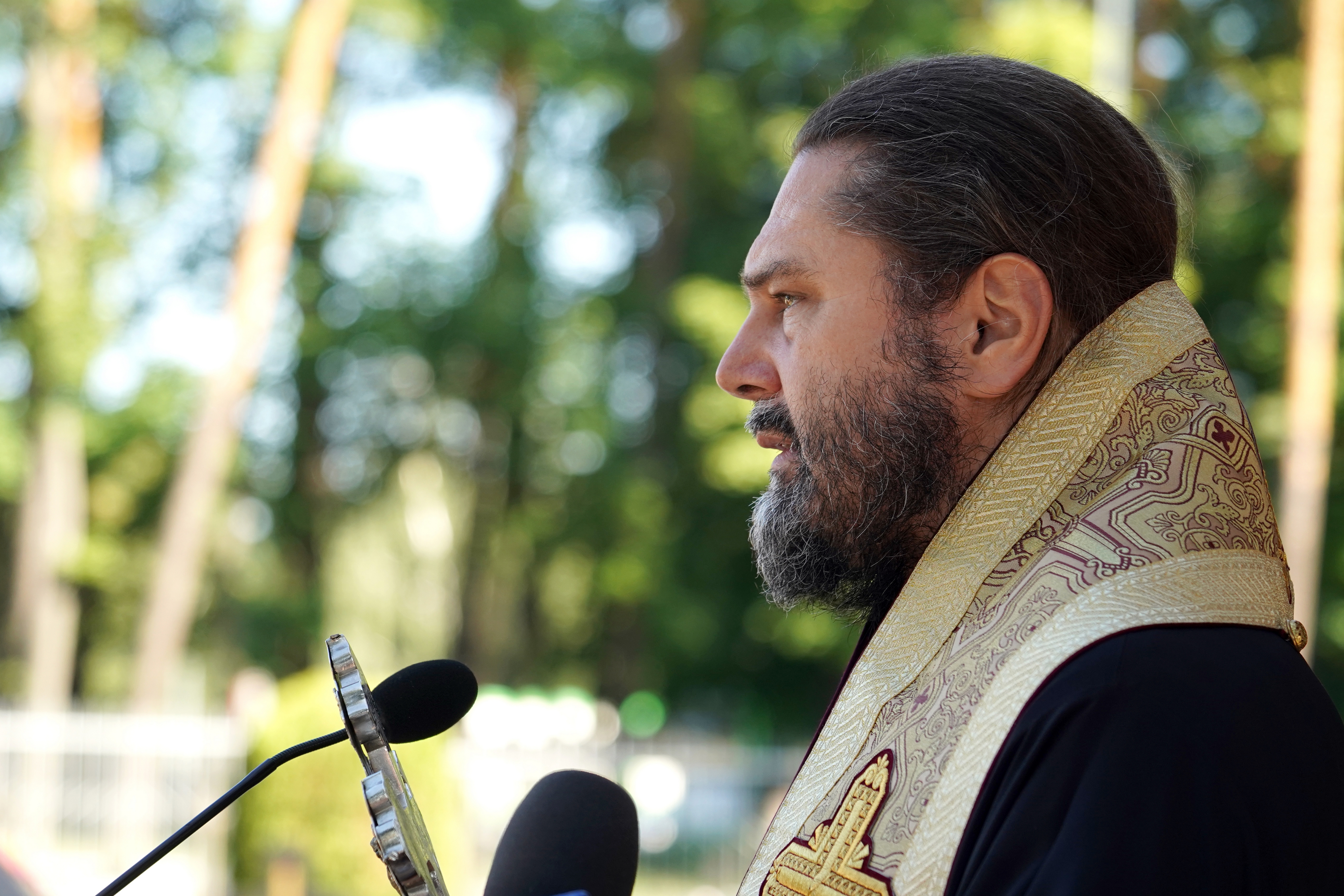 Departure of the pilgrimage from Białystok to Grabarka Convent 