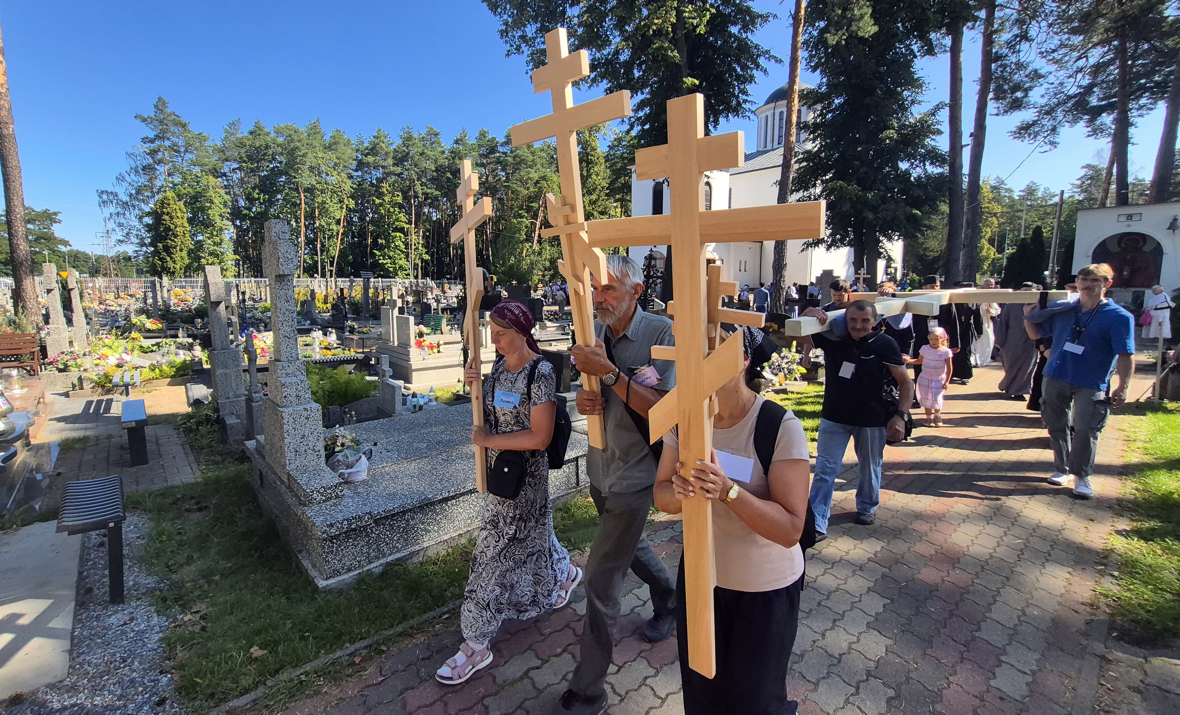 Departure of the pilgrimage from Białystok to Grabarka Convent 