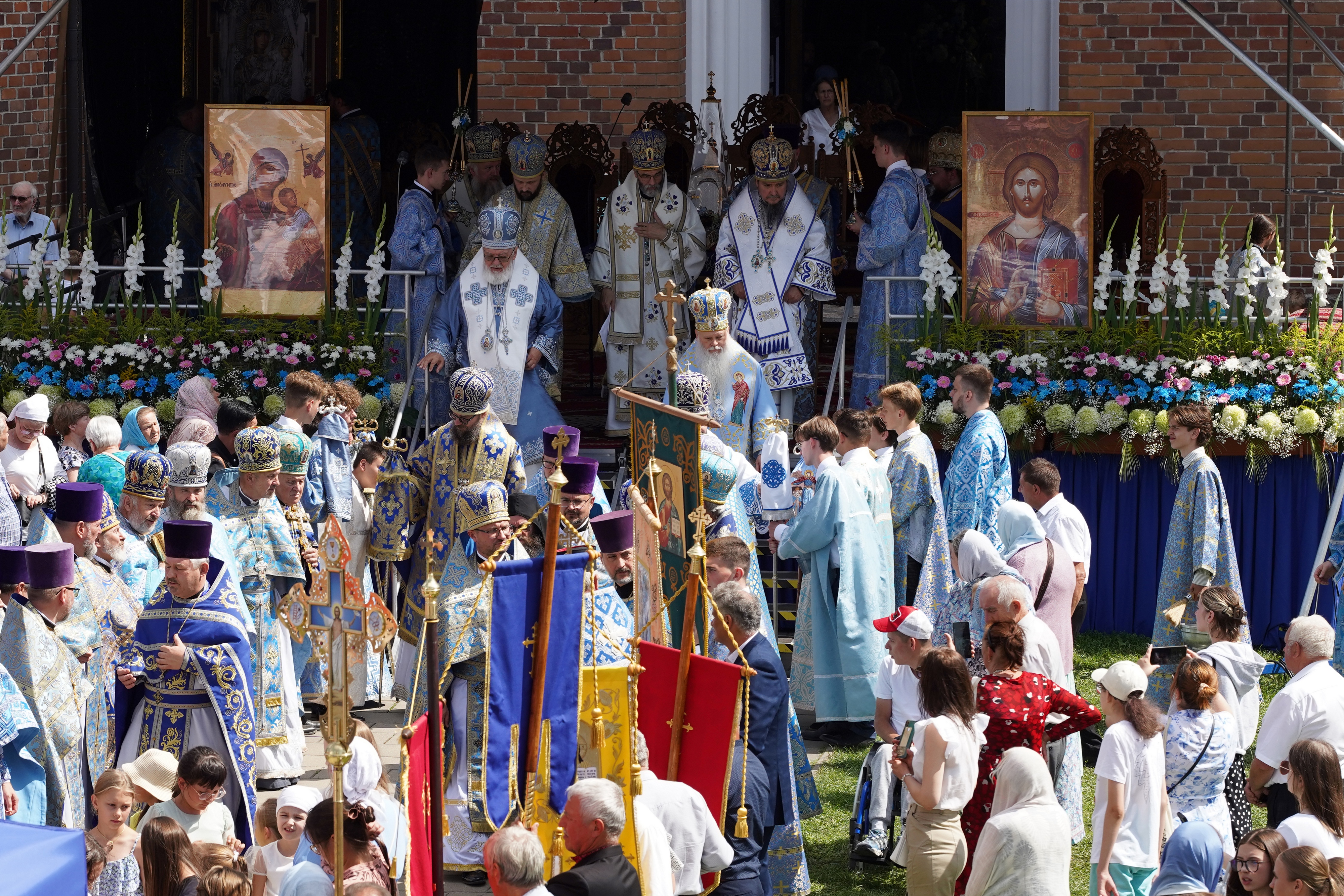 The Divine Liturgy of the feast of Supraska Icon of the Mother of God in Supraśl Monastery