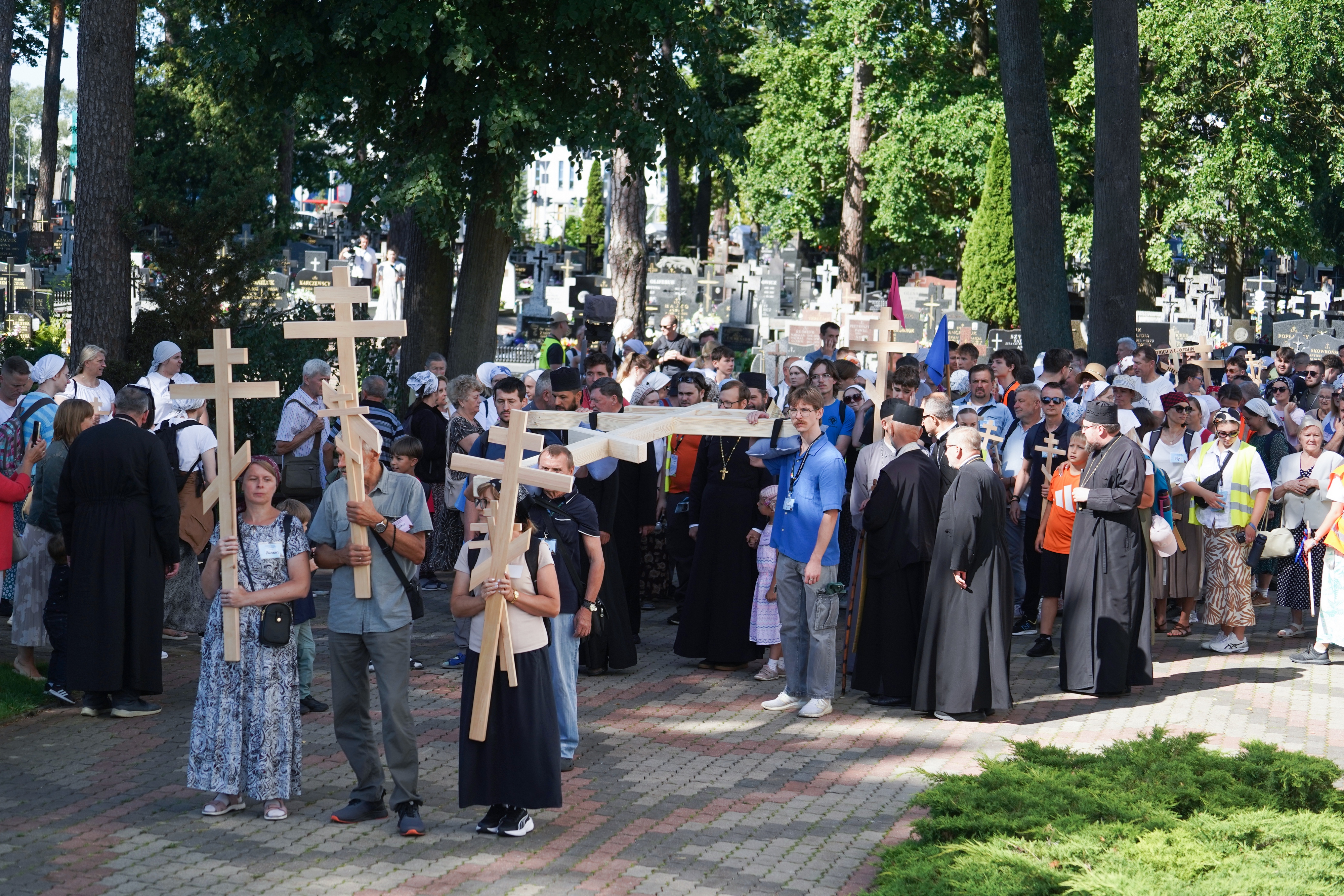 Departure of the pilgrimage from Białystok to Grabarka Convent