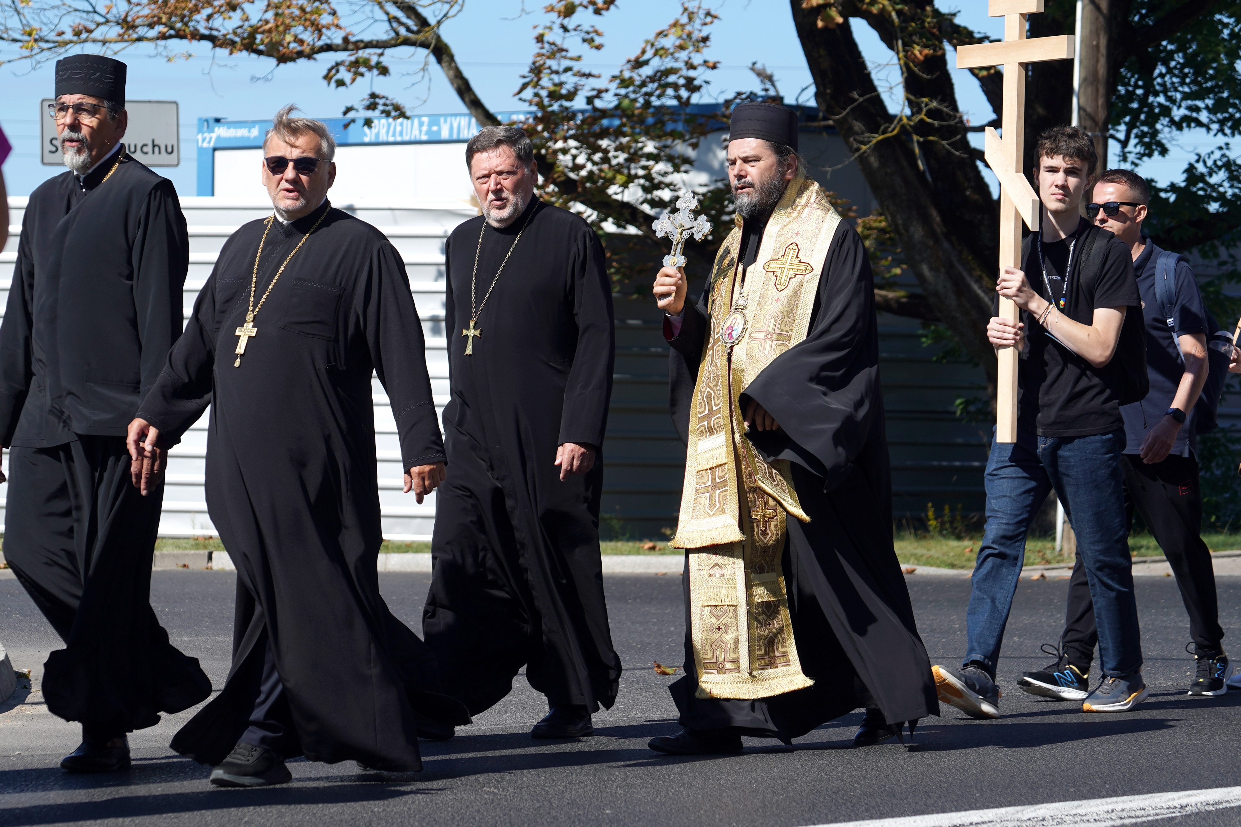 Departure of the pilgrimage from Białystok to Grabarka Convent