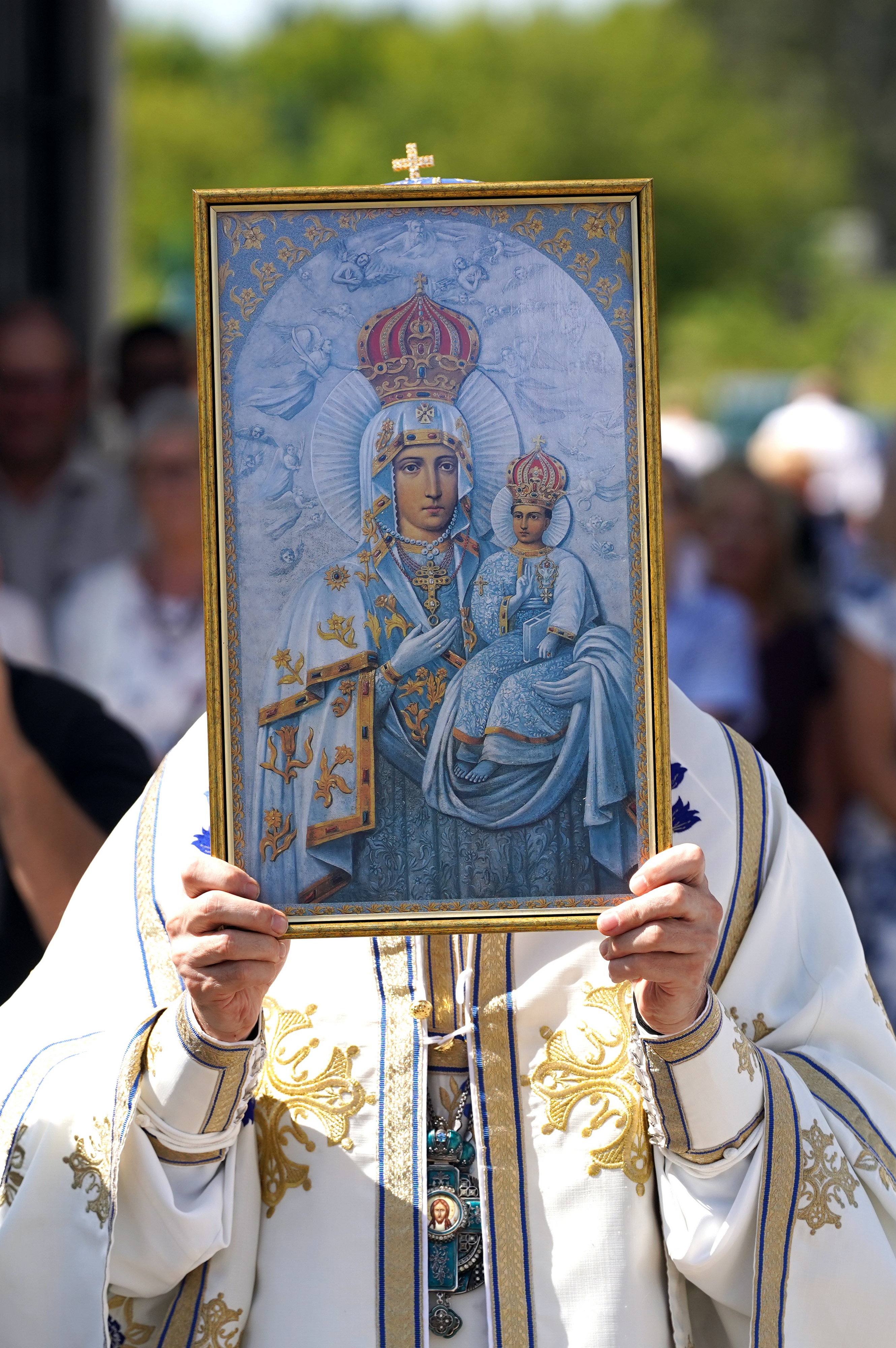 The Divine Liturgy of the feast of Supraska Icon of the Mother of God in Supraśl Monastery 