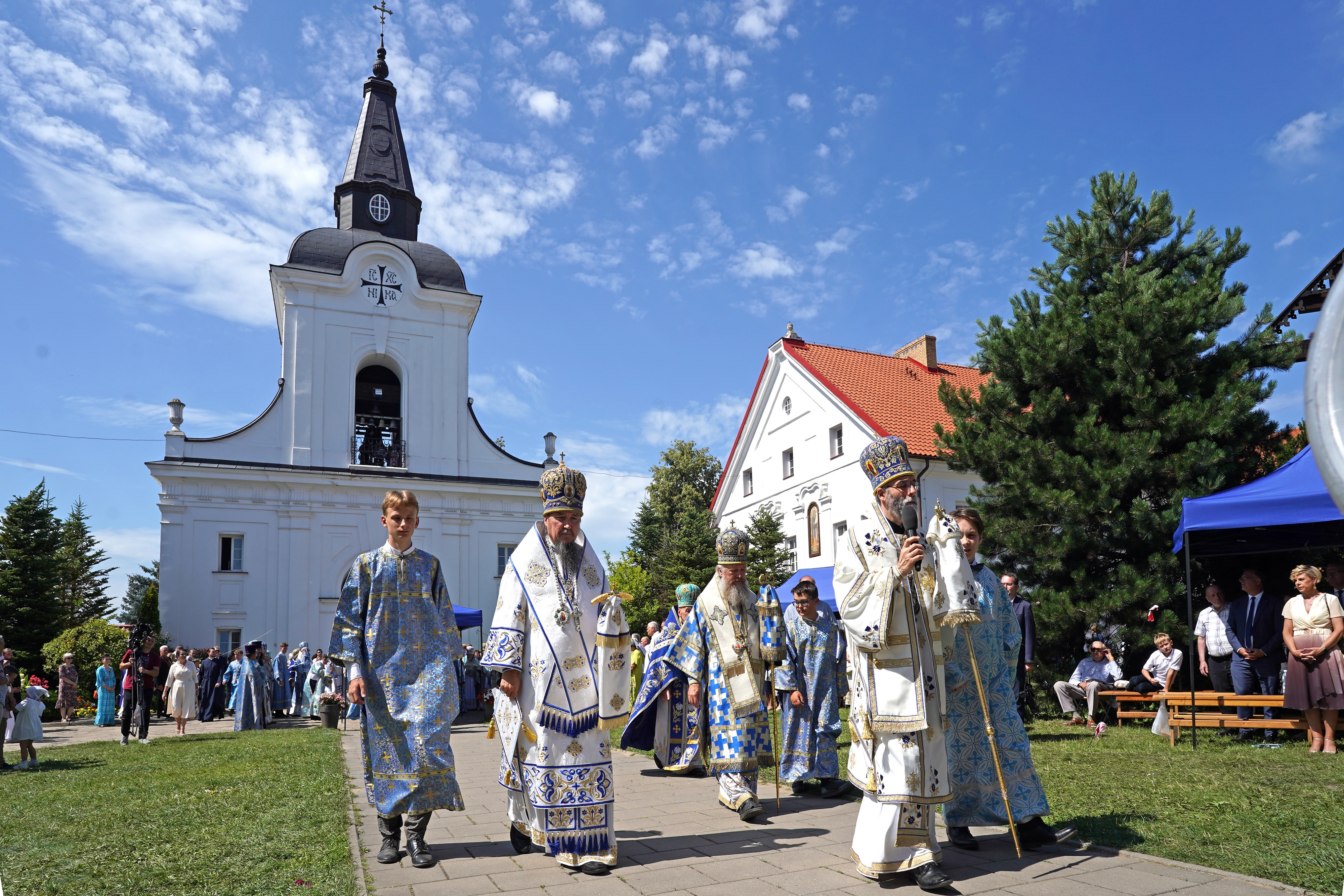 The Divine Liturgy of the feast of Supraska Icon of the Mother of God in Supraśl Monastery 
