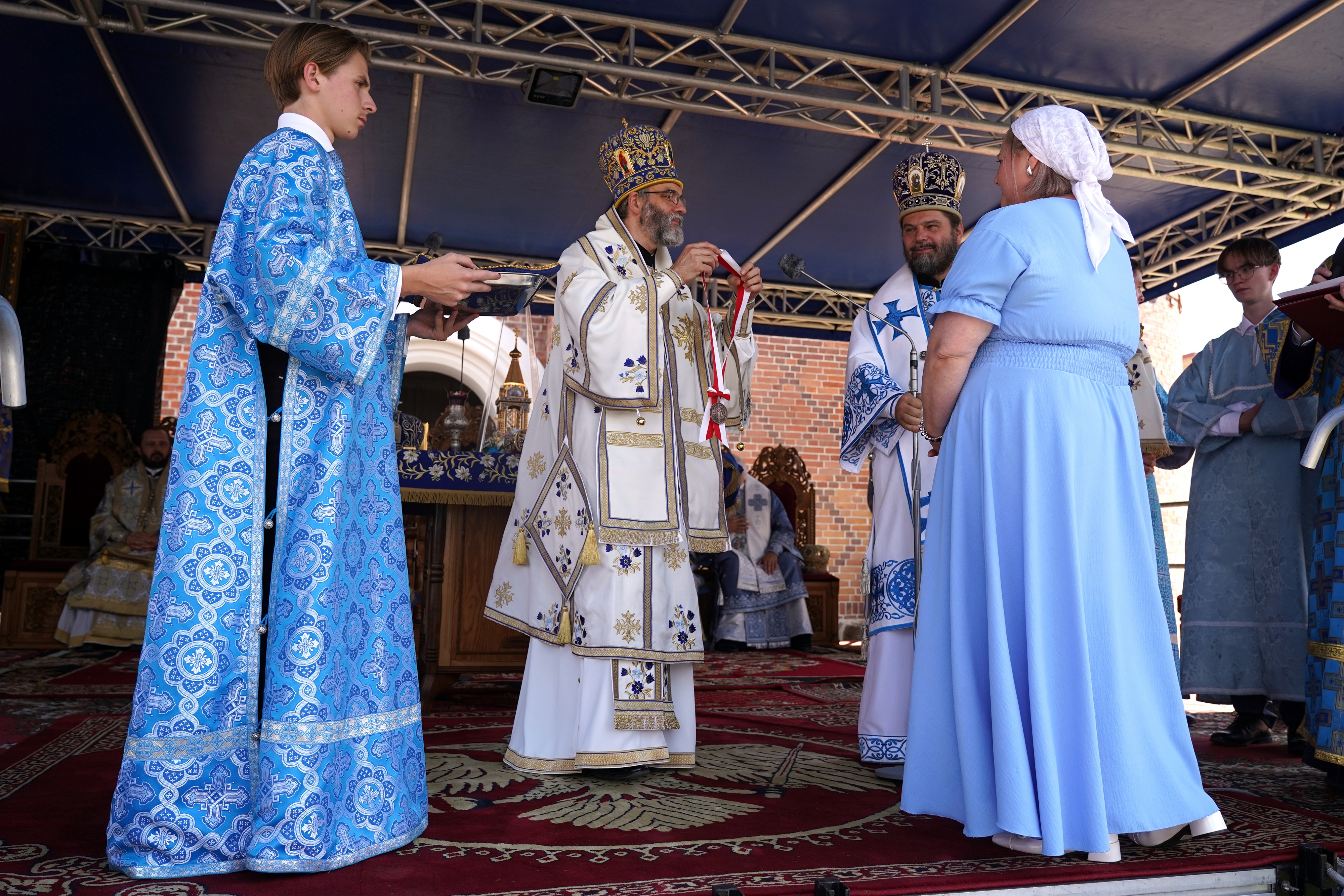 The Divine Liturgy of the feast of Supraska Icon of the Mother of God in Supraśl Monastery 