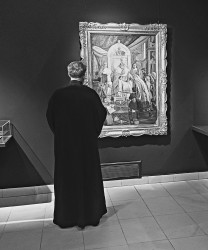 AleksaSrbin 
 На изложби о Св.Сави у САНУ 3