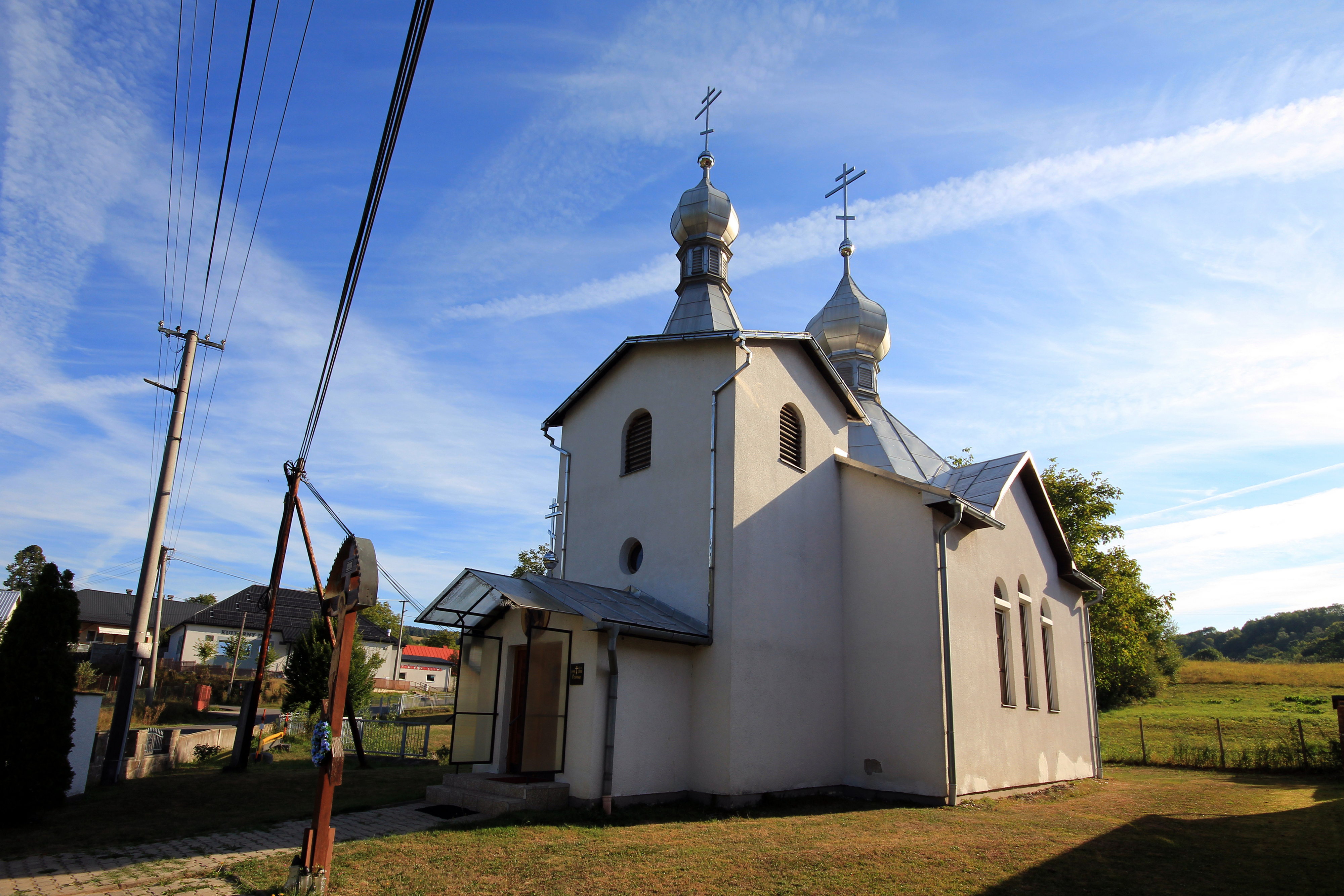 St. Dymitr of Thesaloniki Orthodox church in Roztoky