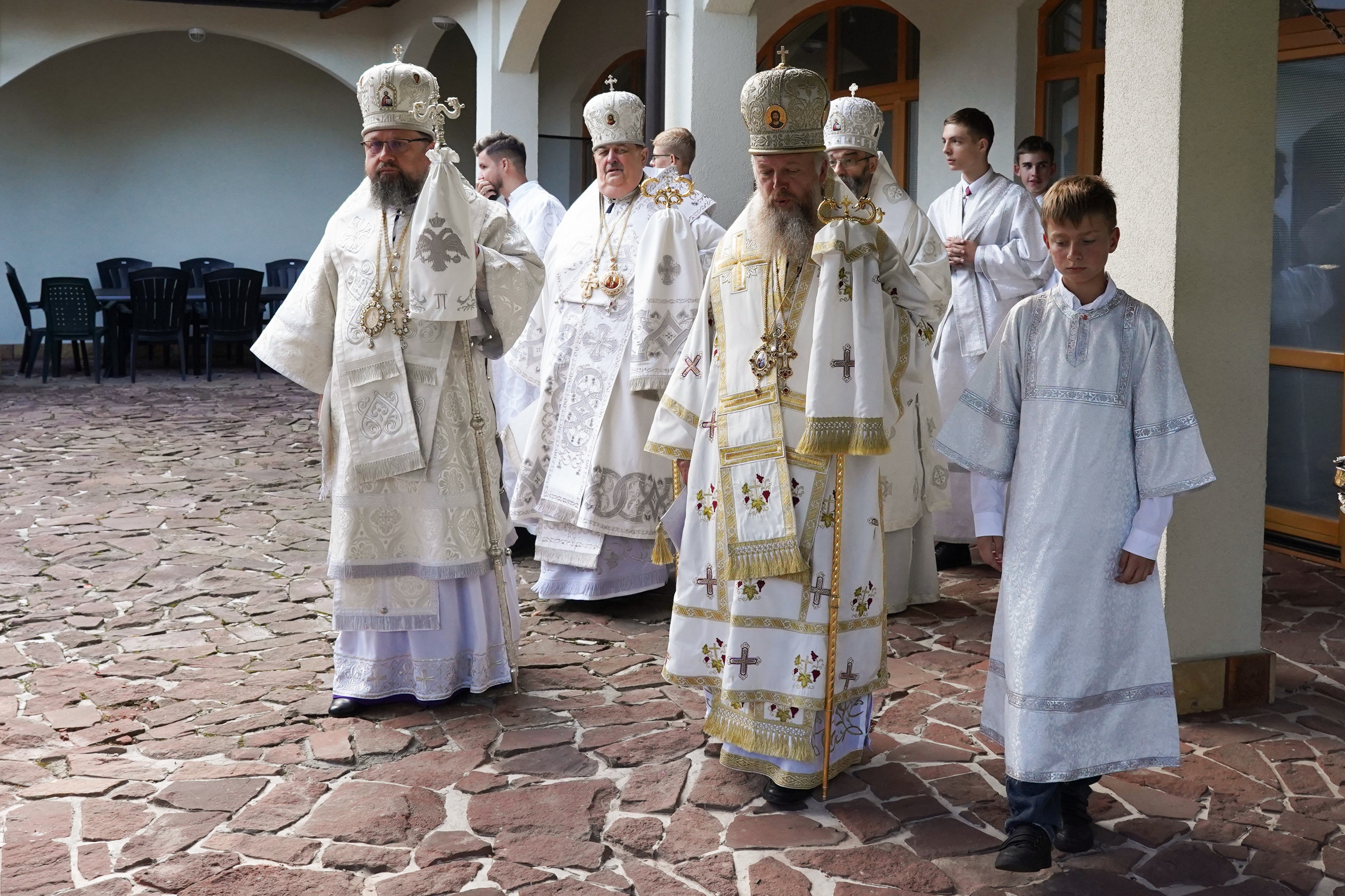On the way to the church.... in Grabarka Convent