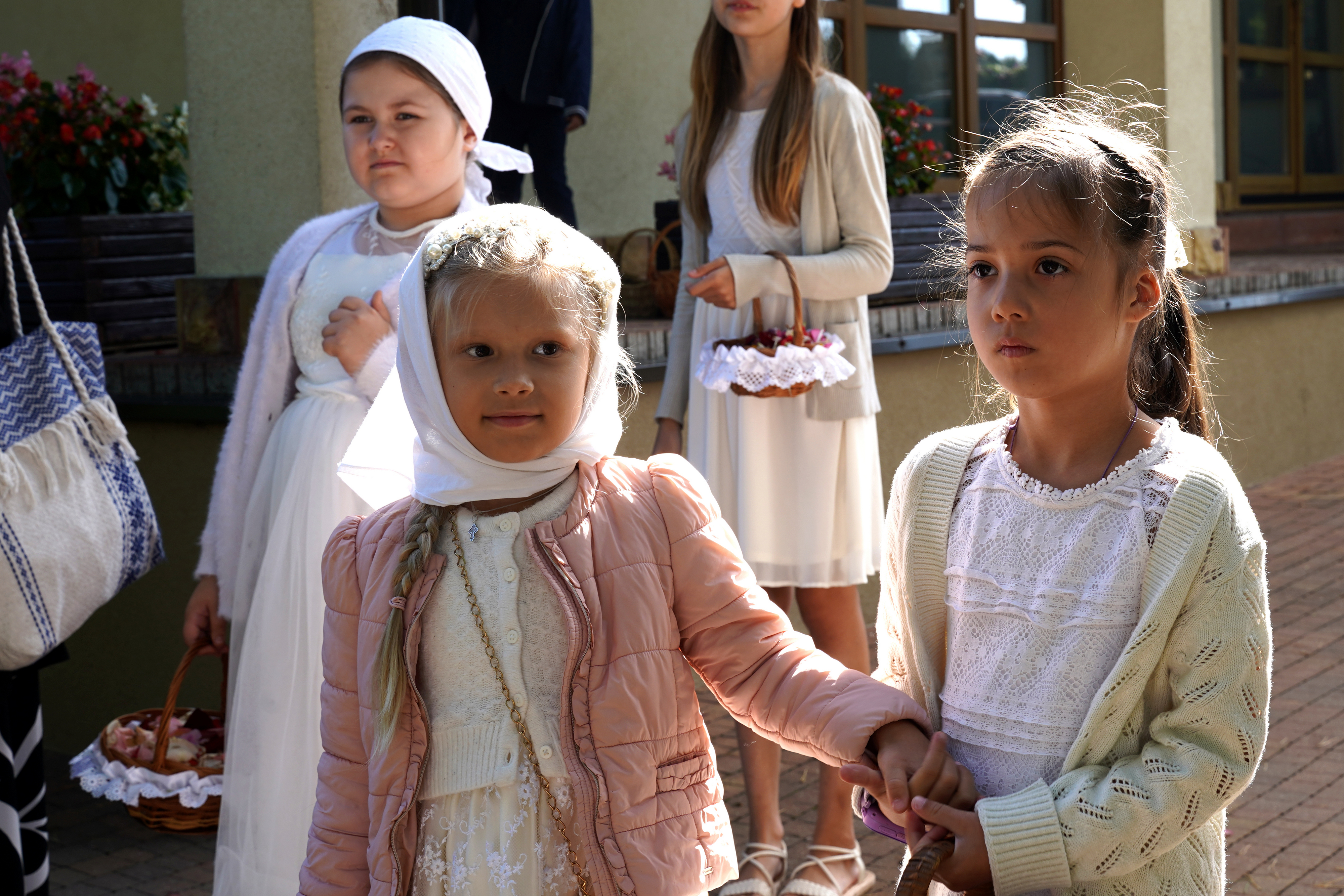On the way to the church.... in Grabarka Convent