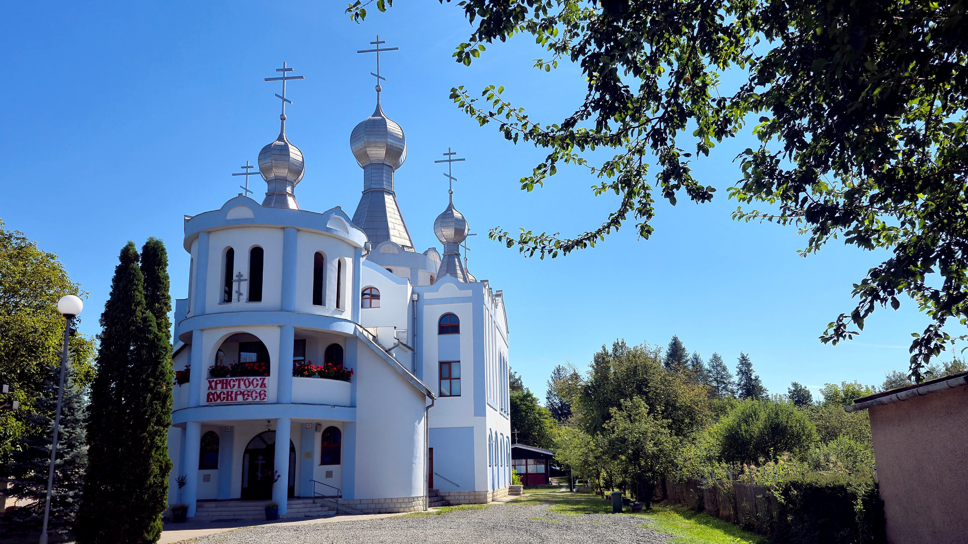 Placing of the Riza of the Mother of God Orthodox church in Strokov