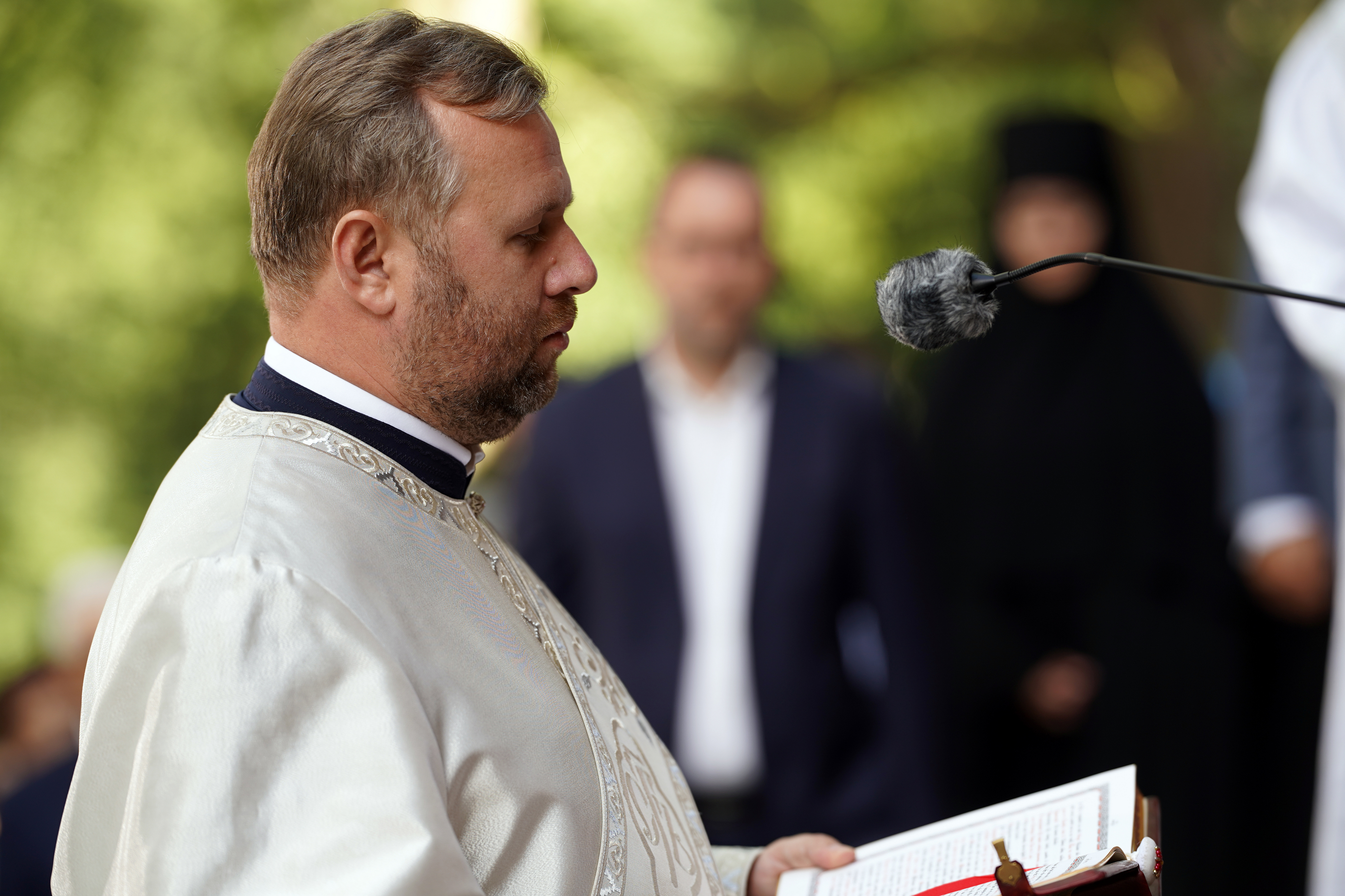 The main Divine Liturgy of Transfiruration feast in Grabarka Convent