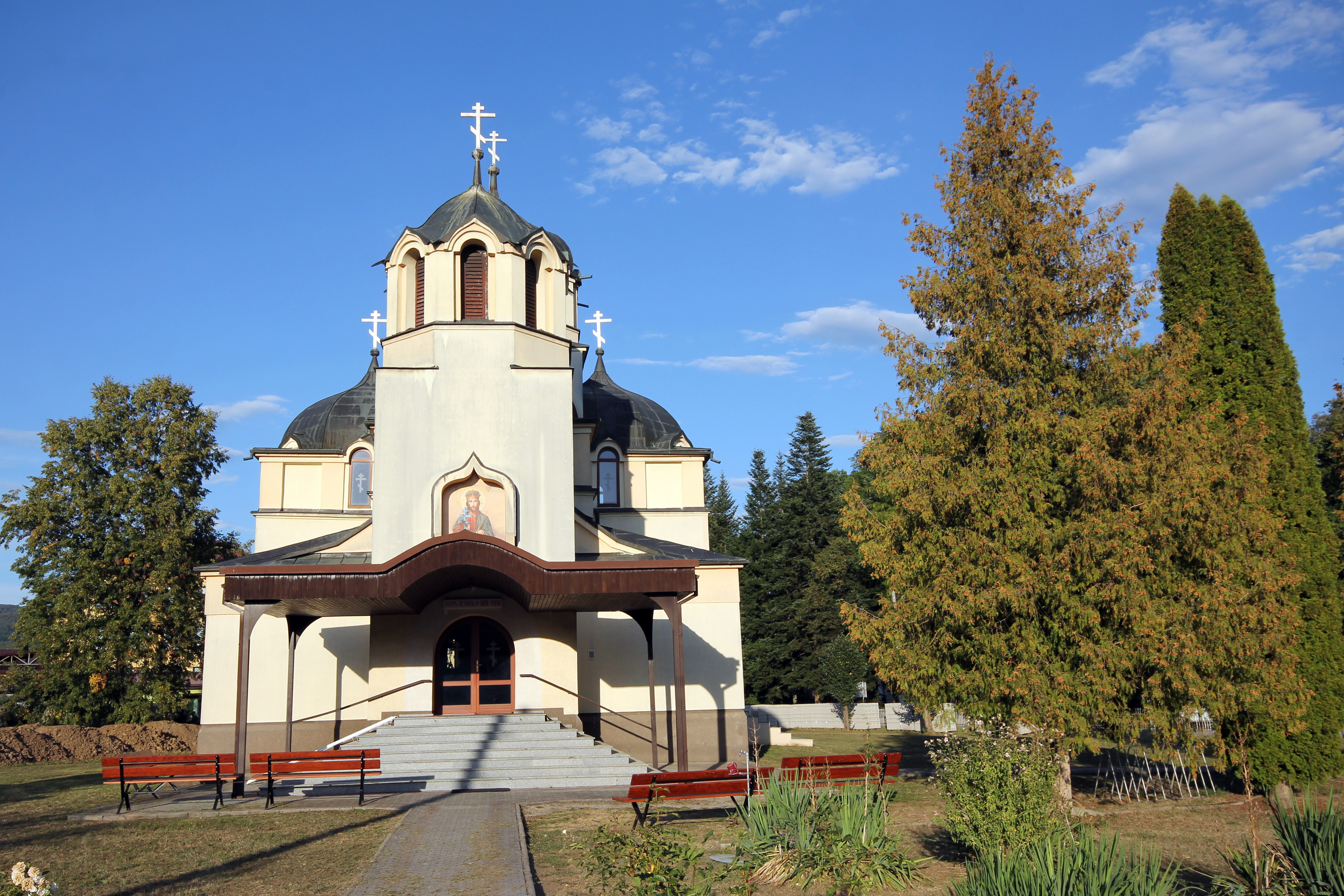 The Holy Trinity Orthodox church in Stakčín