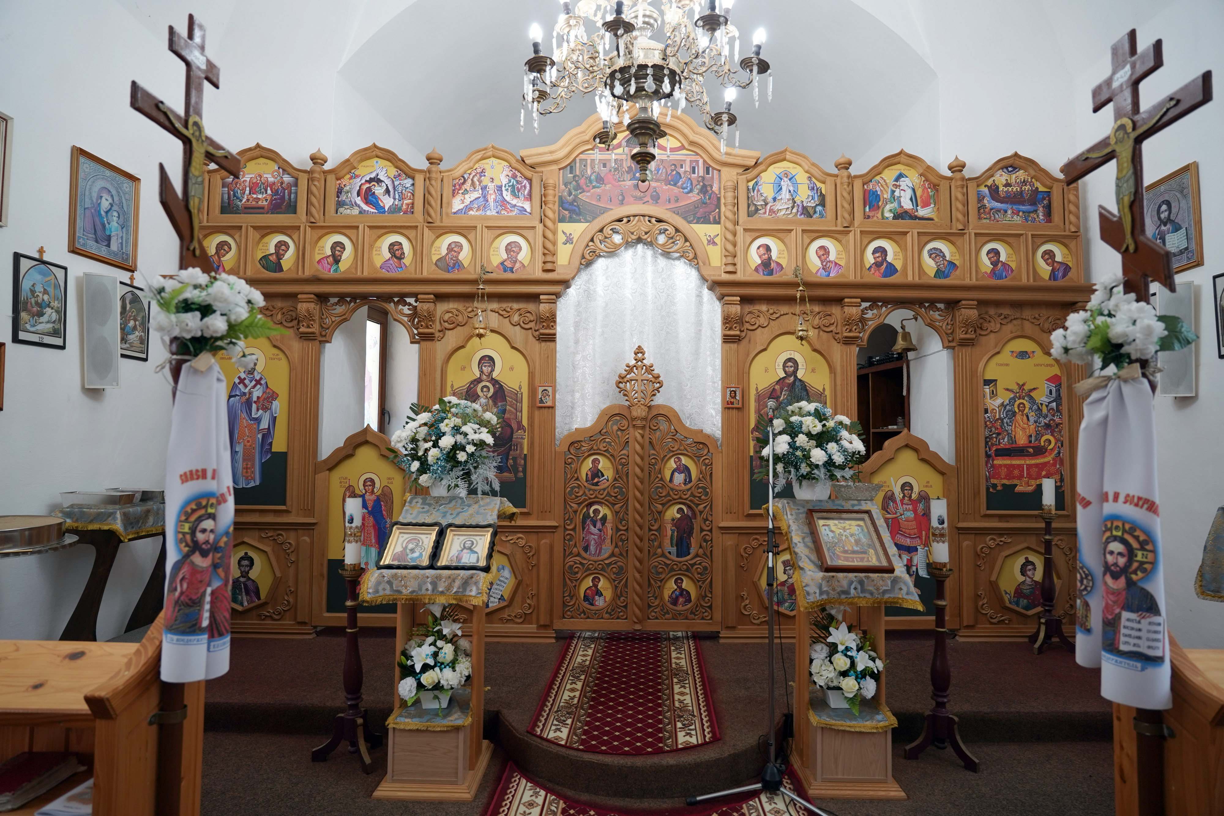 The Dormition of the Mother of God Orthodox church in Príslop village