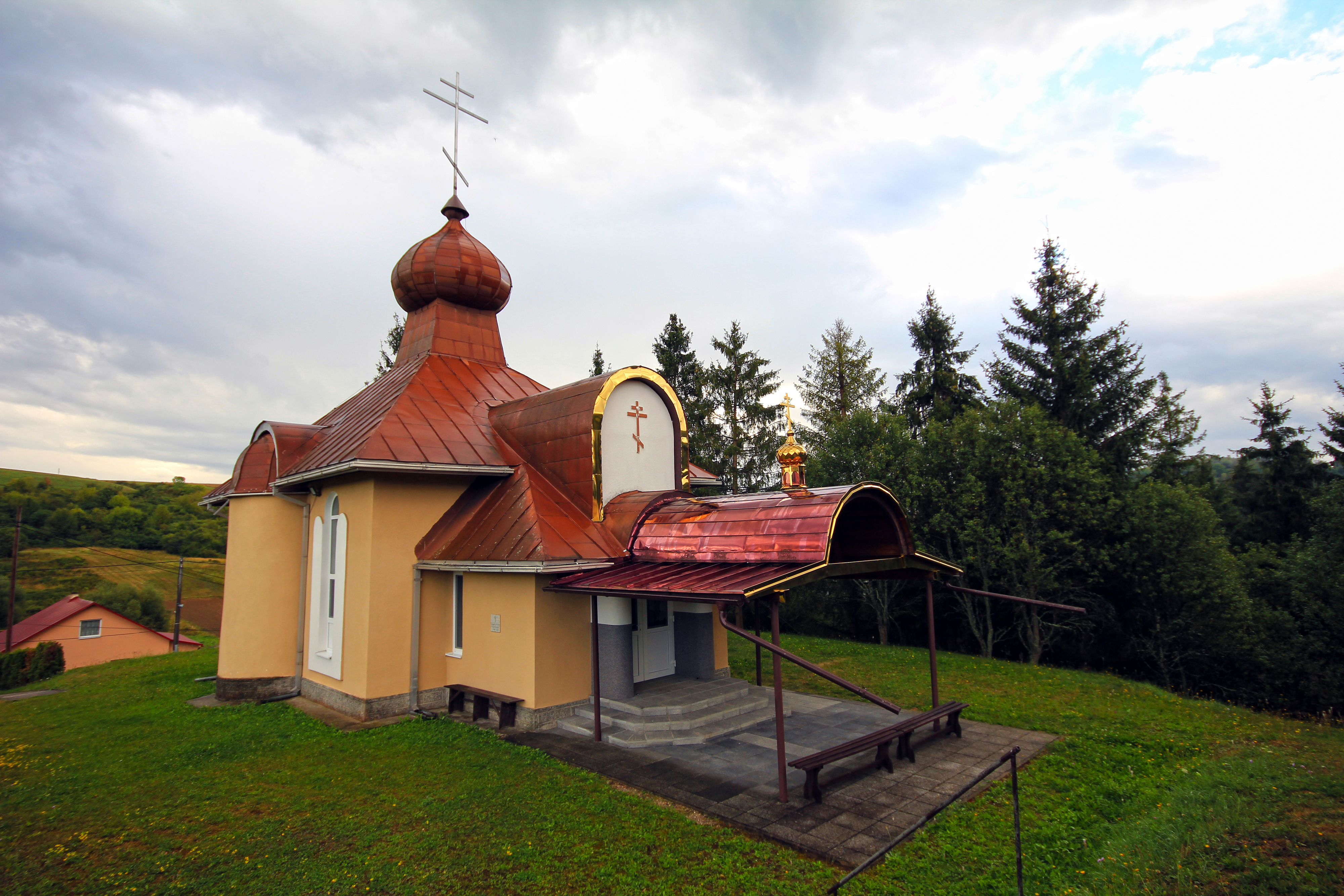 St. Elijah the Prophet Orthodox church in Kalná Roztoka village