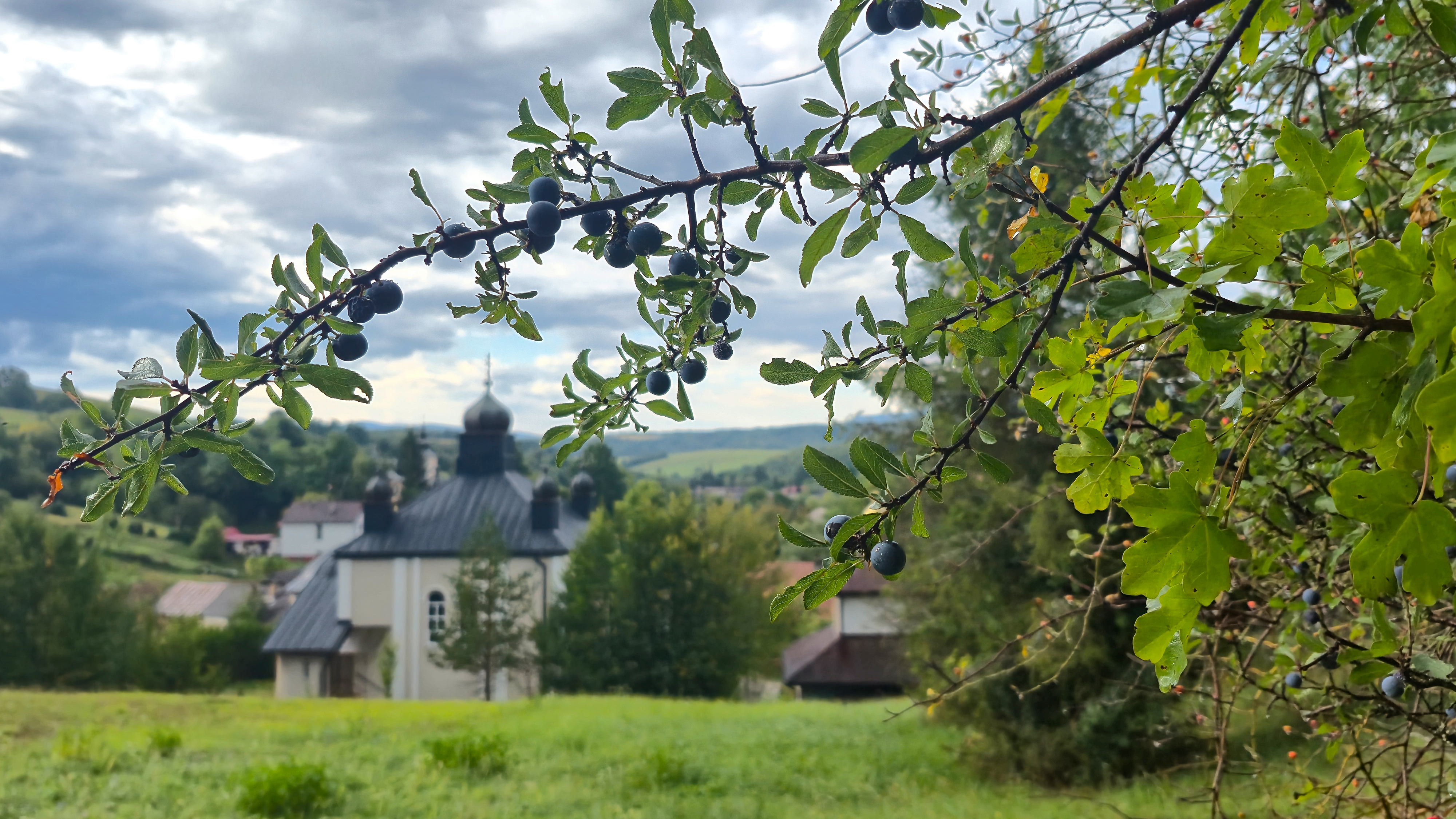 St. George Orthodox church in Kalná Roztoka village