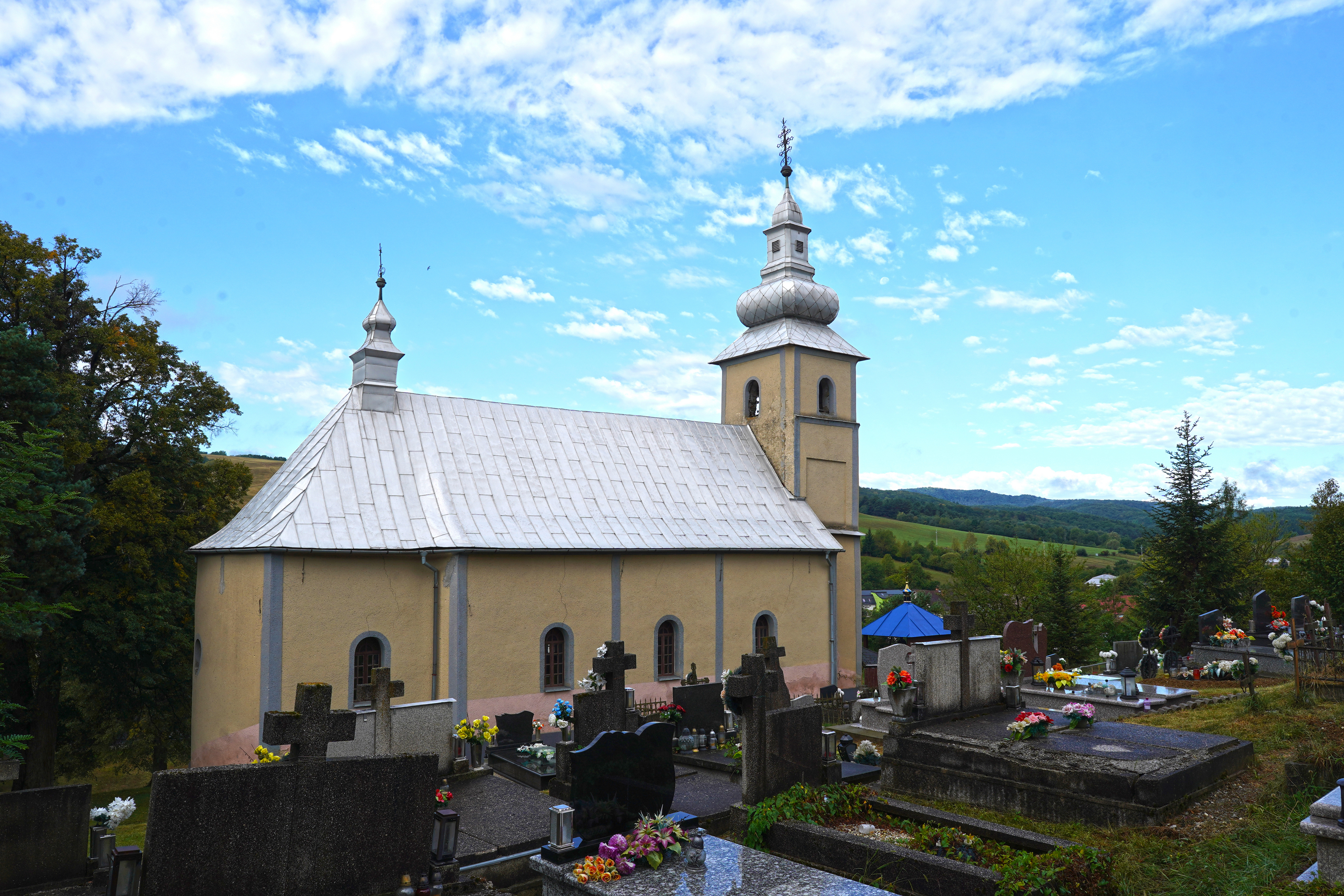 The Dormition of the Mother of God Orthodox church in Klenová
