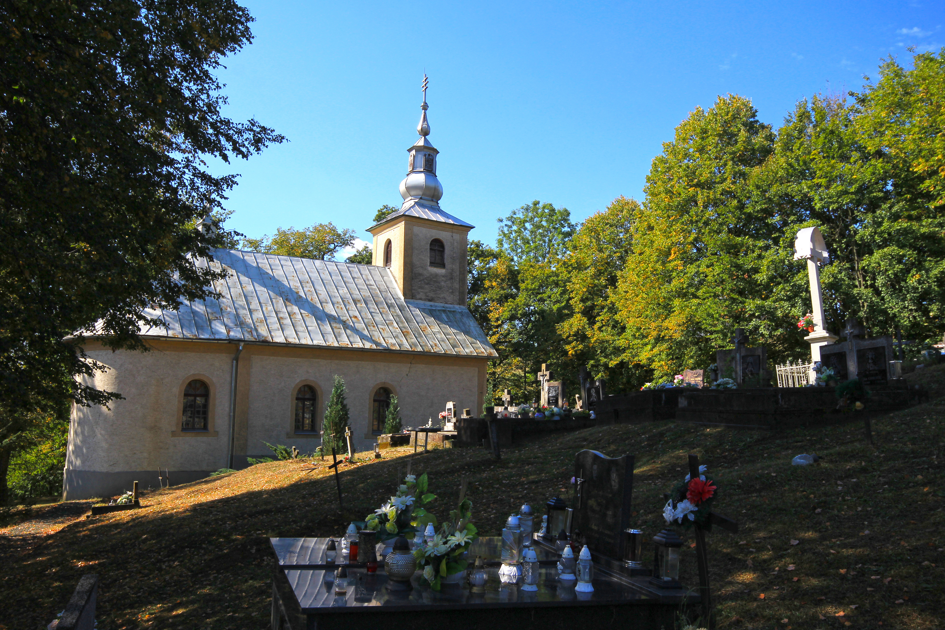 The birth of St. John the Baptist Orthodox church in Ruská Volová village