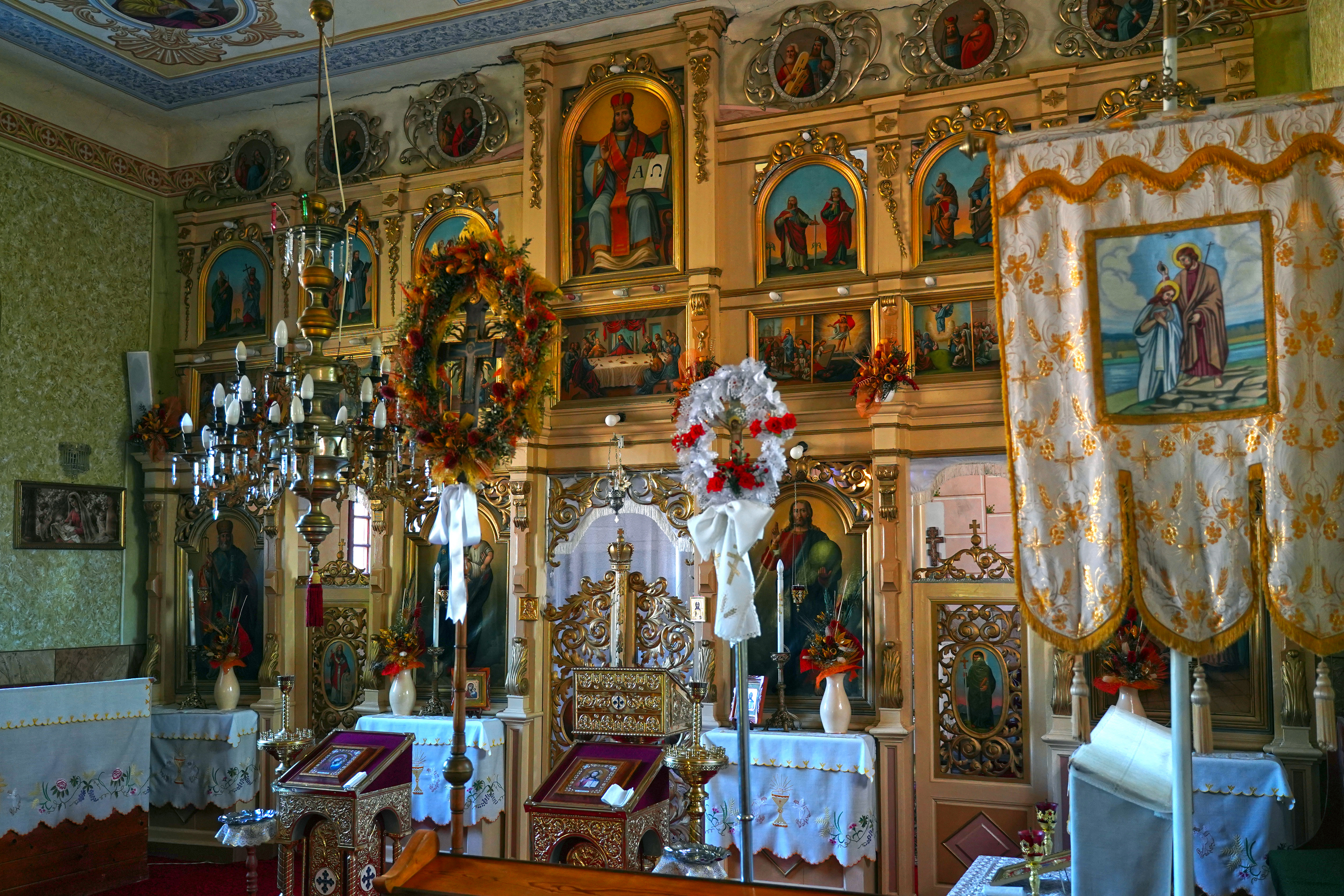 The birth of St. John the Baptist Orthodox church in Ruská Volová village