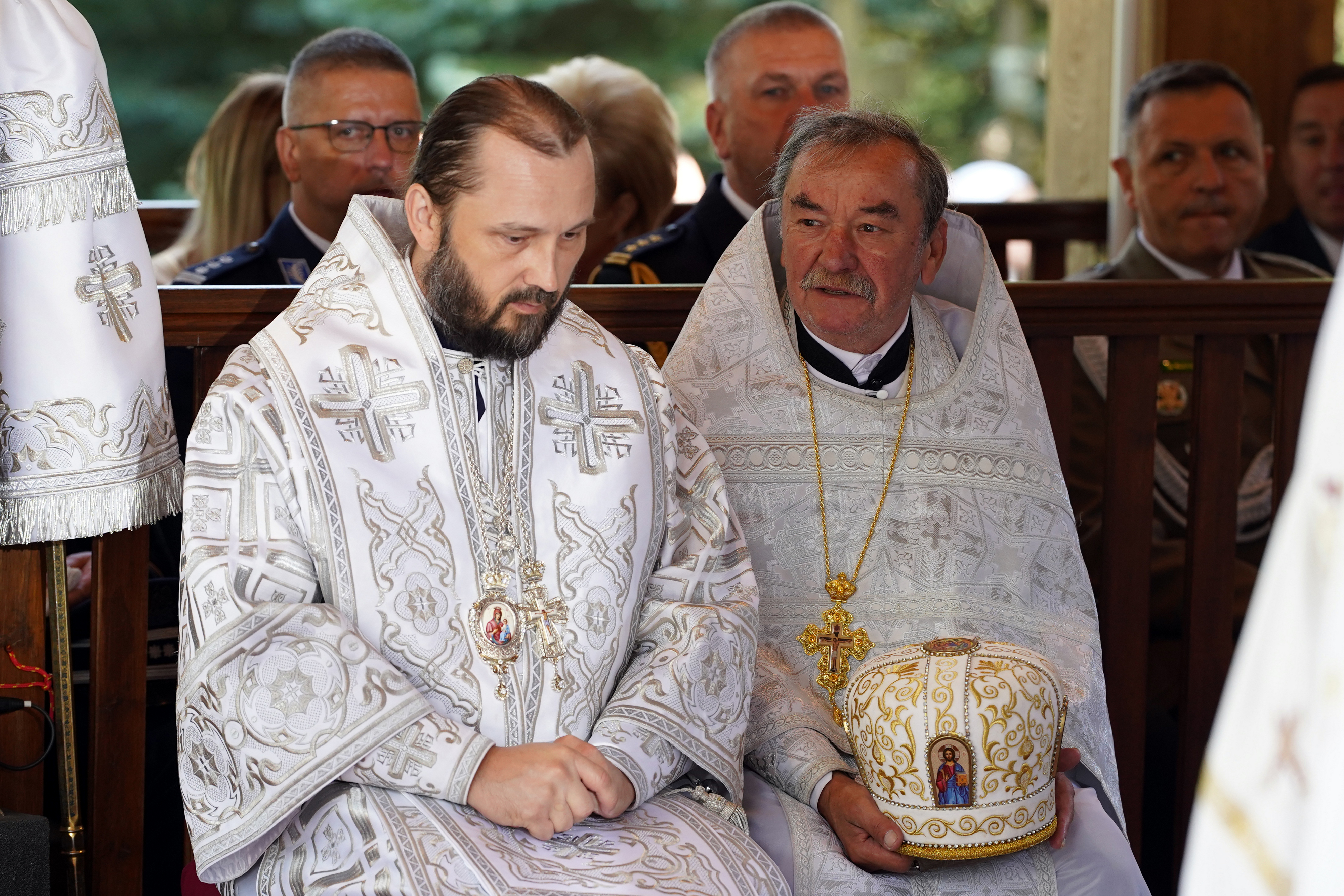 The main Divine Liturgy of Transfiruration feast in Grabarka Convent