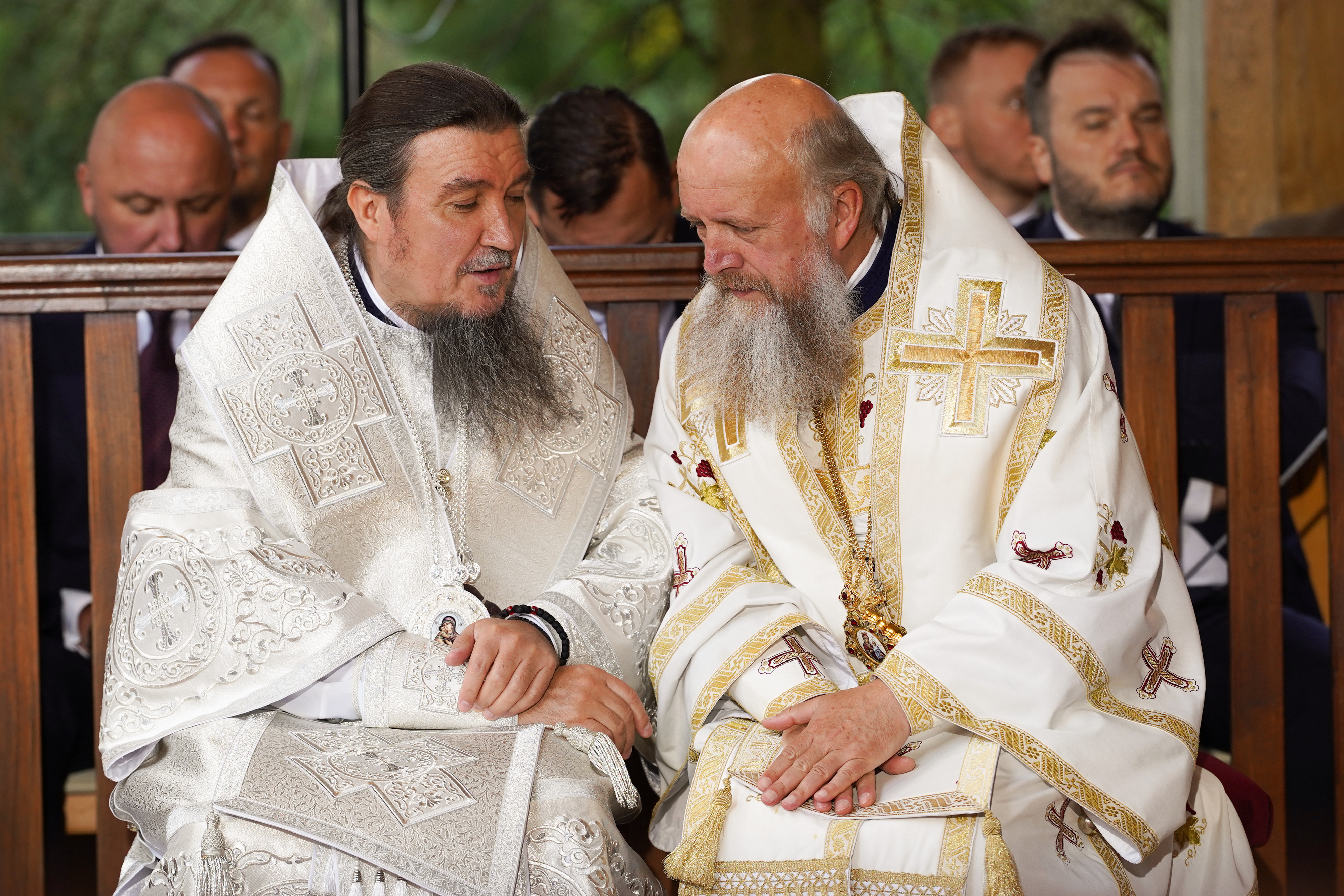The main Divine Liturgy of Transfiruration feast in Grabarka Convent