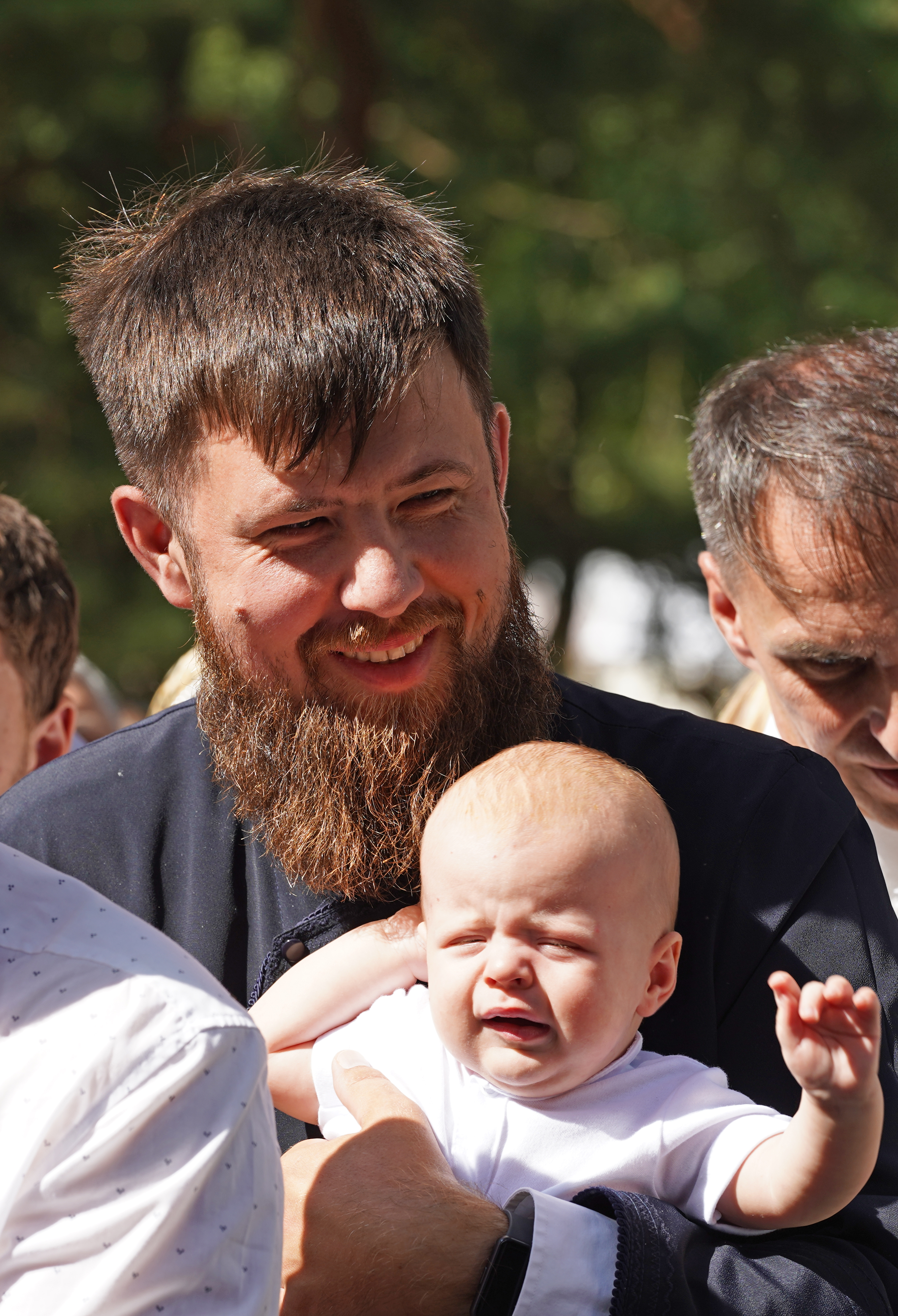 The main Divine Liturgy of Transfiruration feast in Grabarka Convent