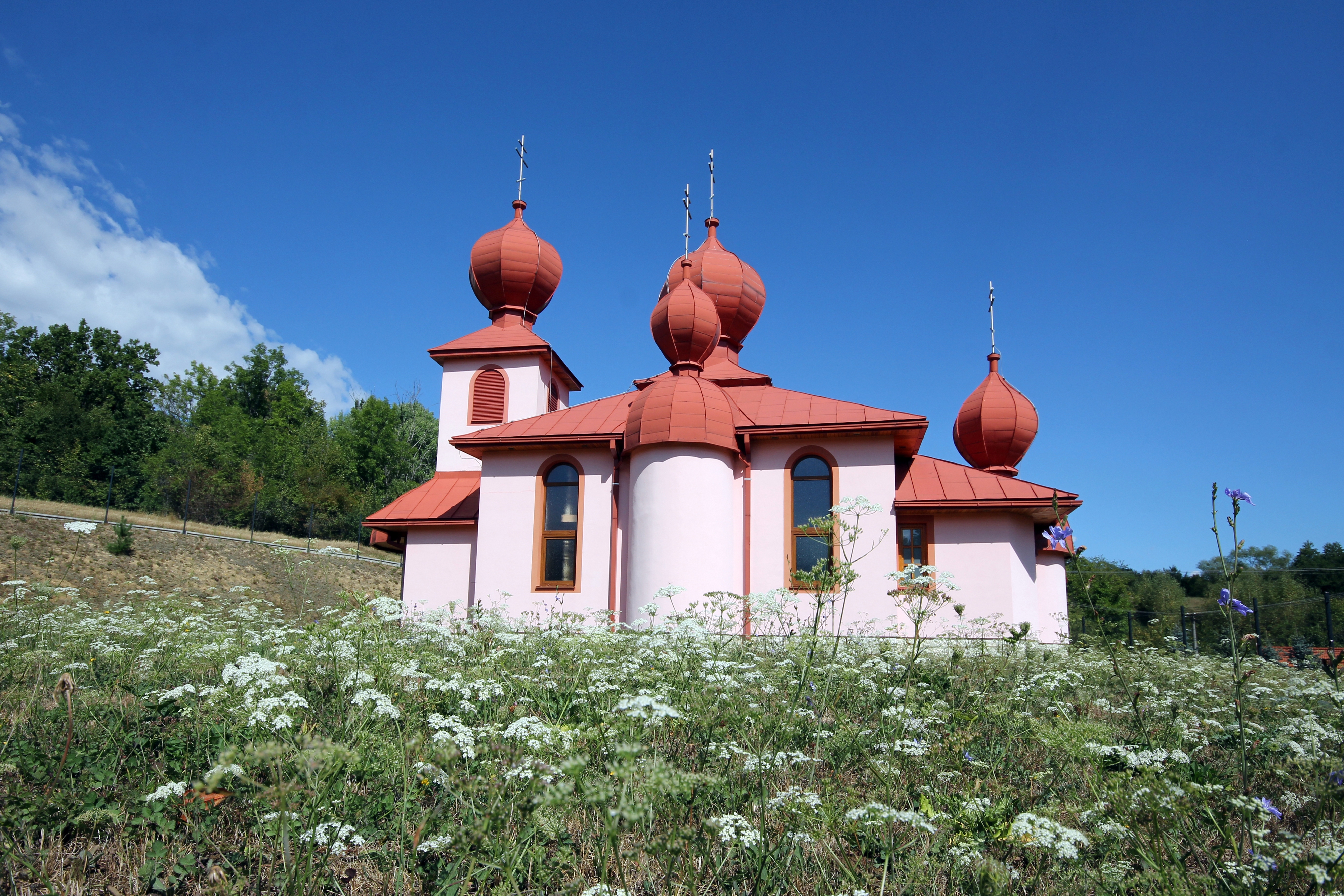 St. Vladimir Orthodox church in Hrabová Roztoka