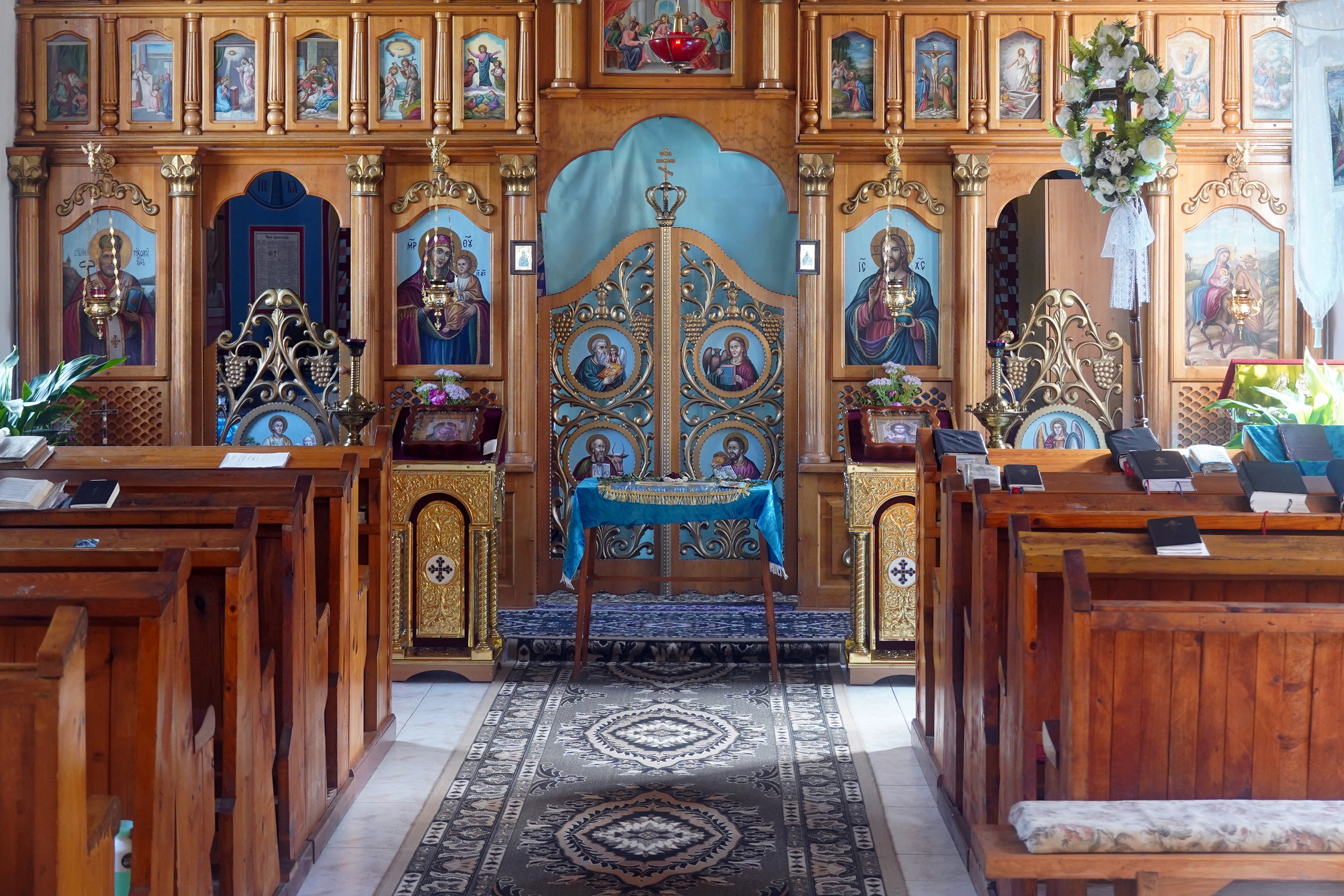 The Holy Spirit Orthodox church in Dúbrava village